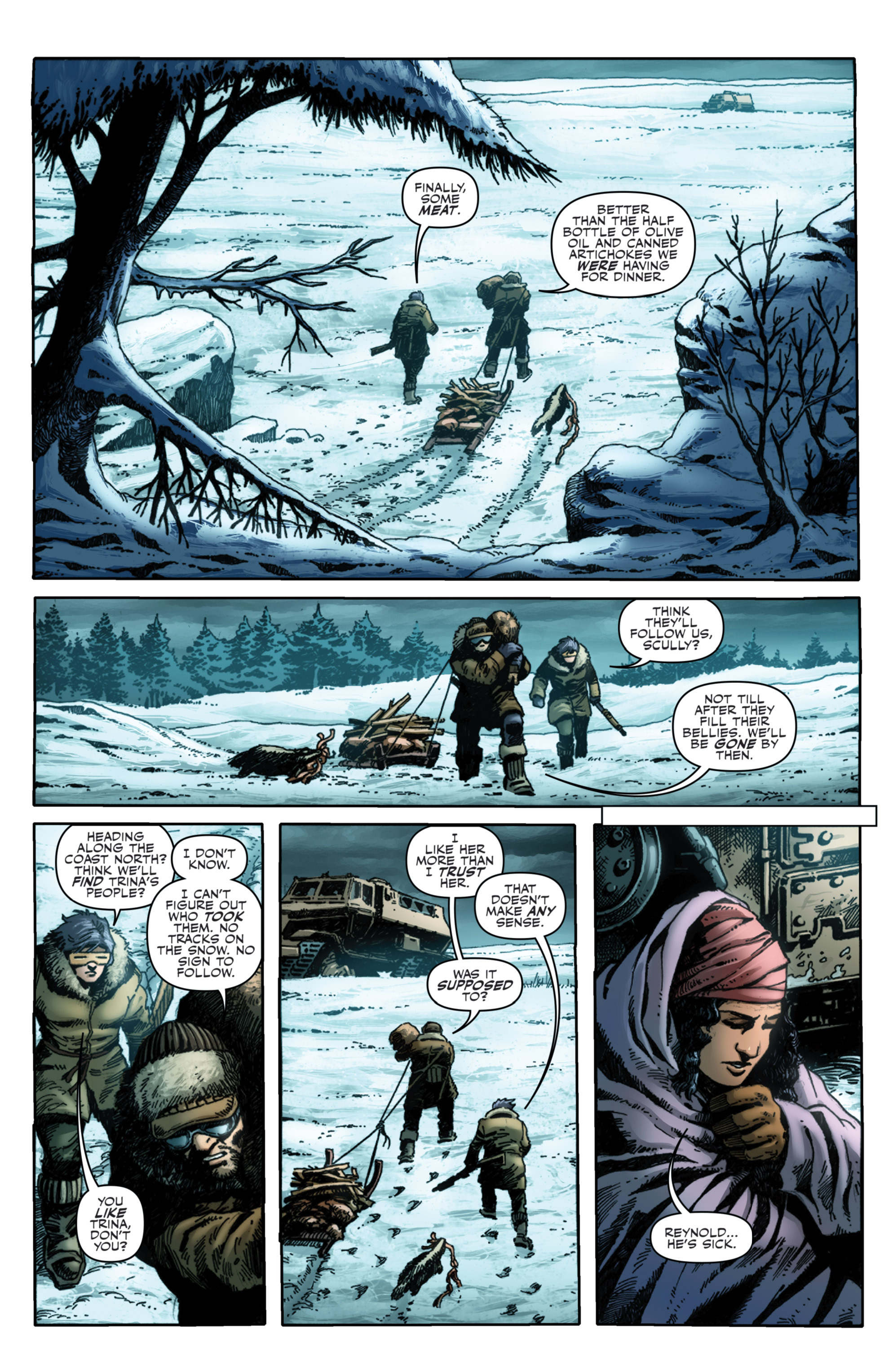 Read online Winterworld: Frozen Fleet comic -  Issue #1 - 7