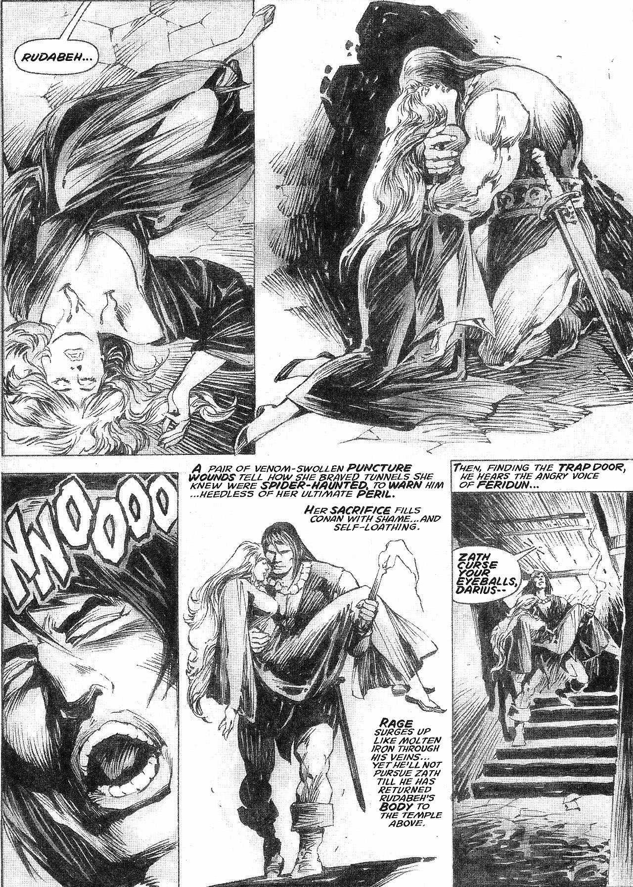 Read online The Savage Sword Of Conan comic -  Issue #210 - 26