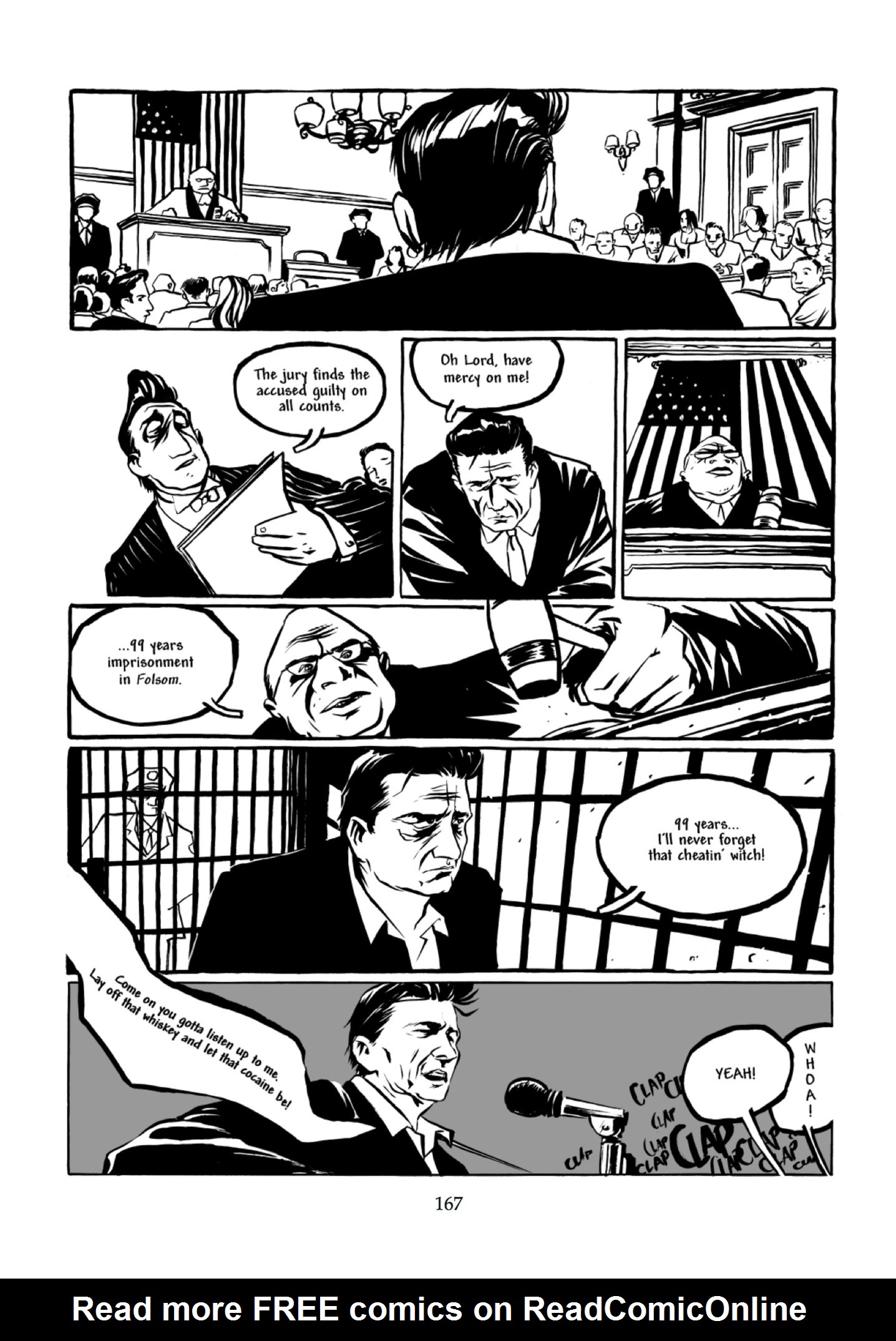 Read online Johnny Cash: I See a Darkness comic -  Issue # TPB - 162