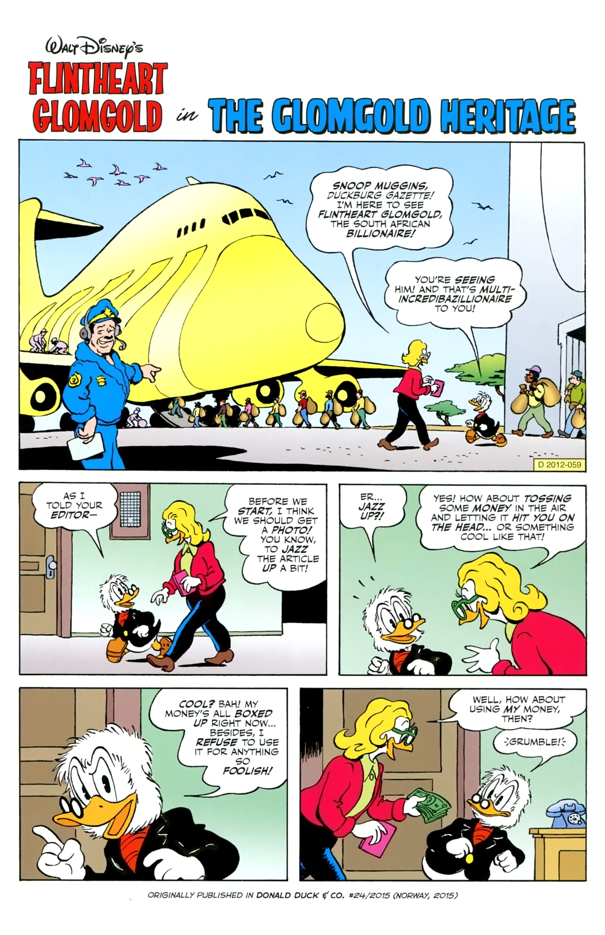 Read online Uncle Scrooge (2015) comic -  Issue #19 - 25