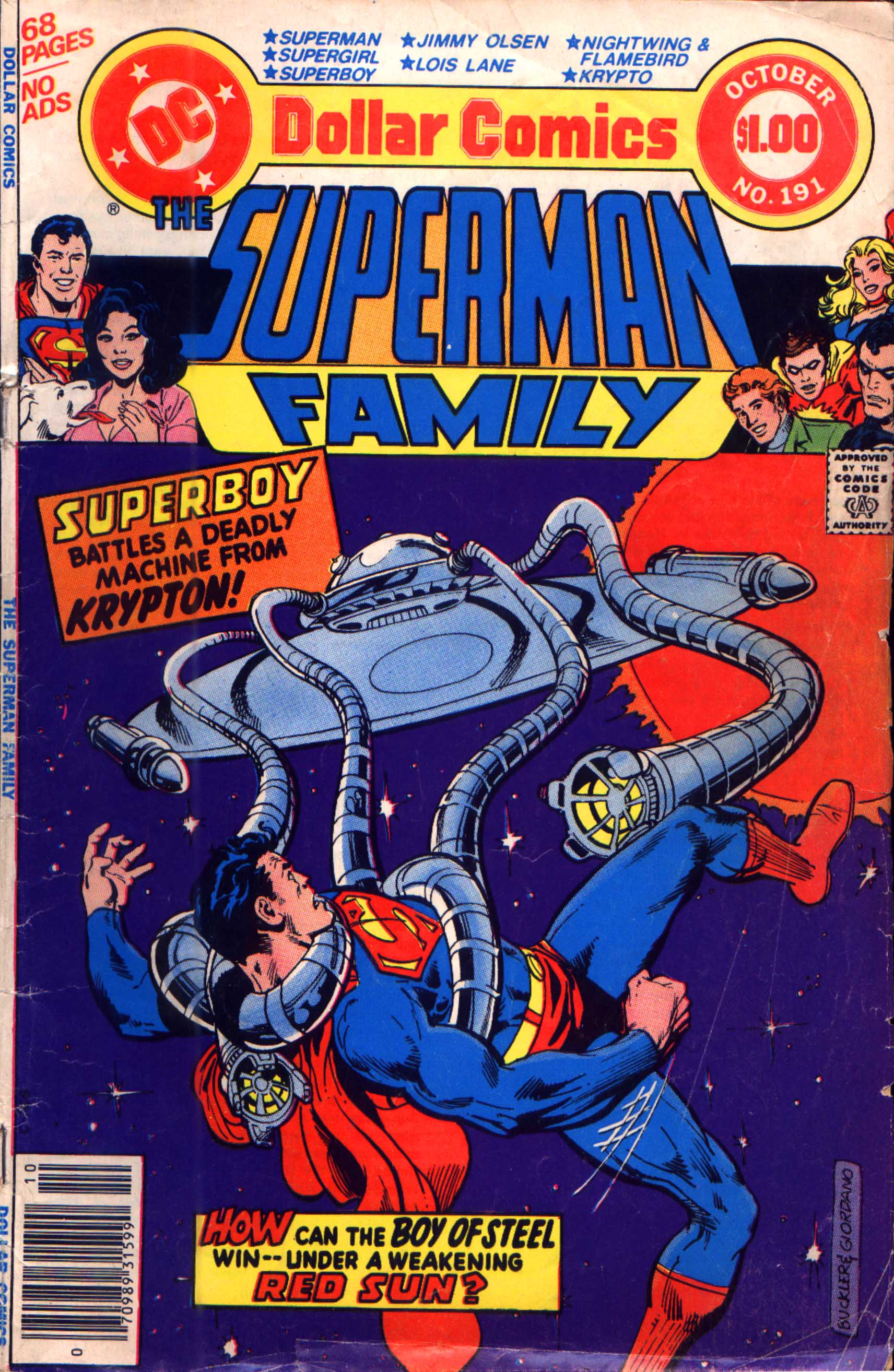 Read online The Superman Family comic -  Issue #191 - 1