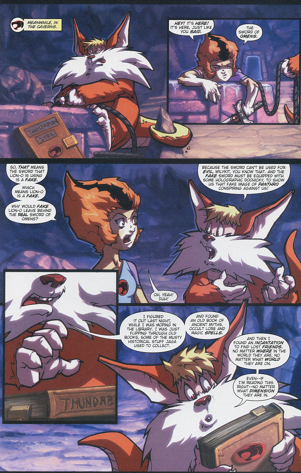 Read online ThunderCats: Enemy's Pride comic -  Issue #4 - 19