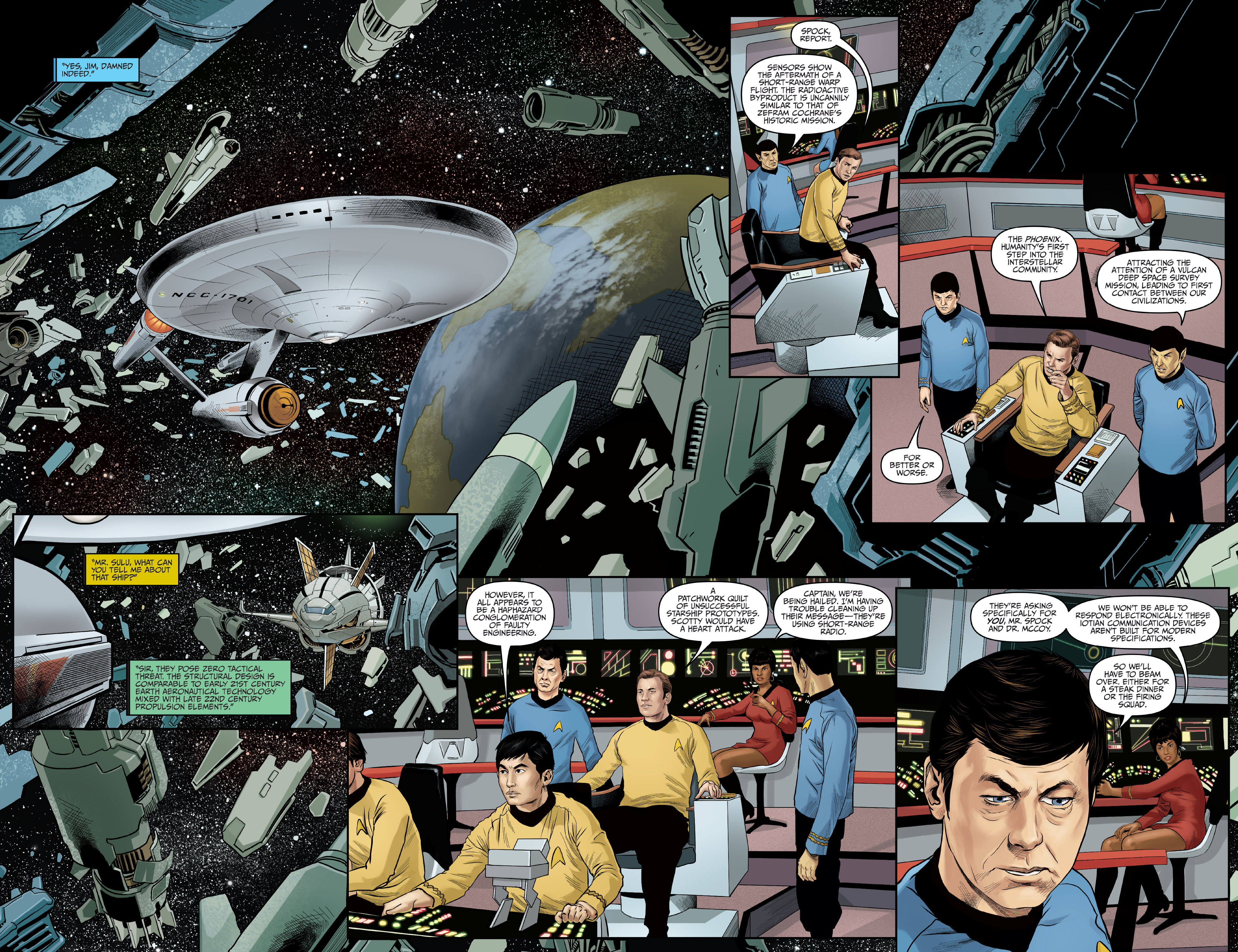 Read online Star Trek: Year Five comic -  Issue #3 - 6