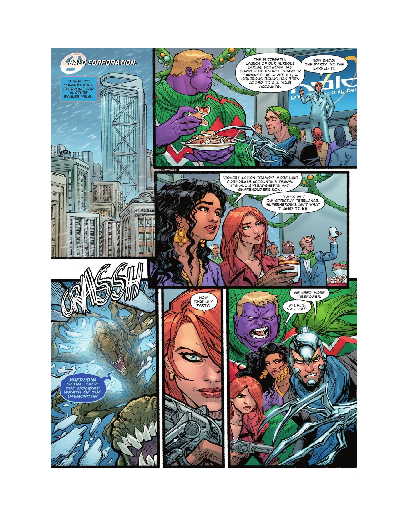 Read online DC's Grifter Got Run Over by a Reindeer comic -  Issue # Full - 72