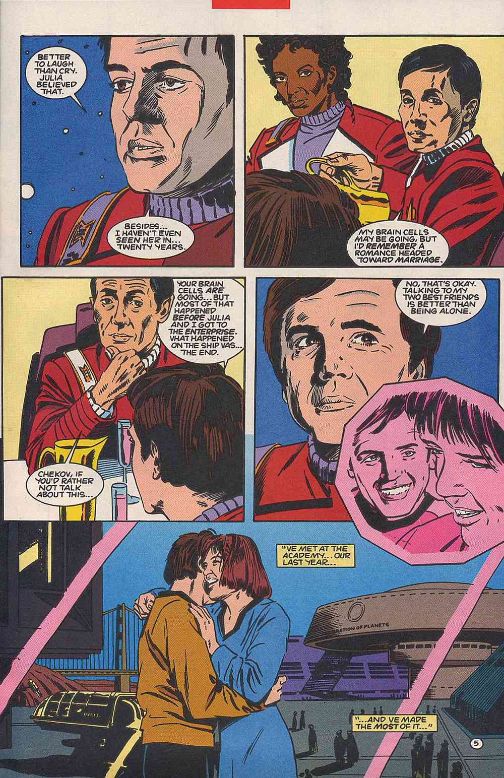 Read online Star Trek (1989) comic -  Issue #58 - 6