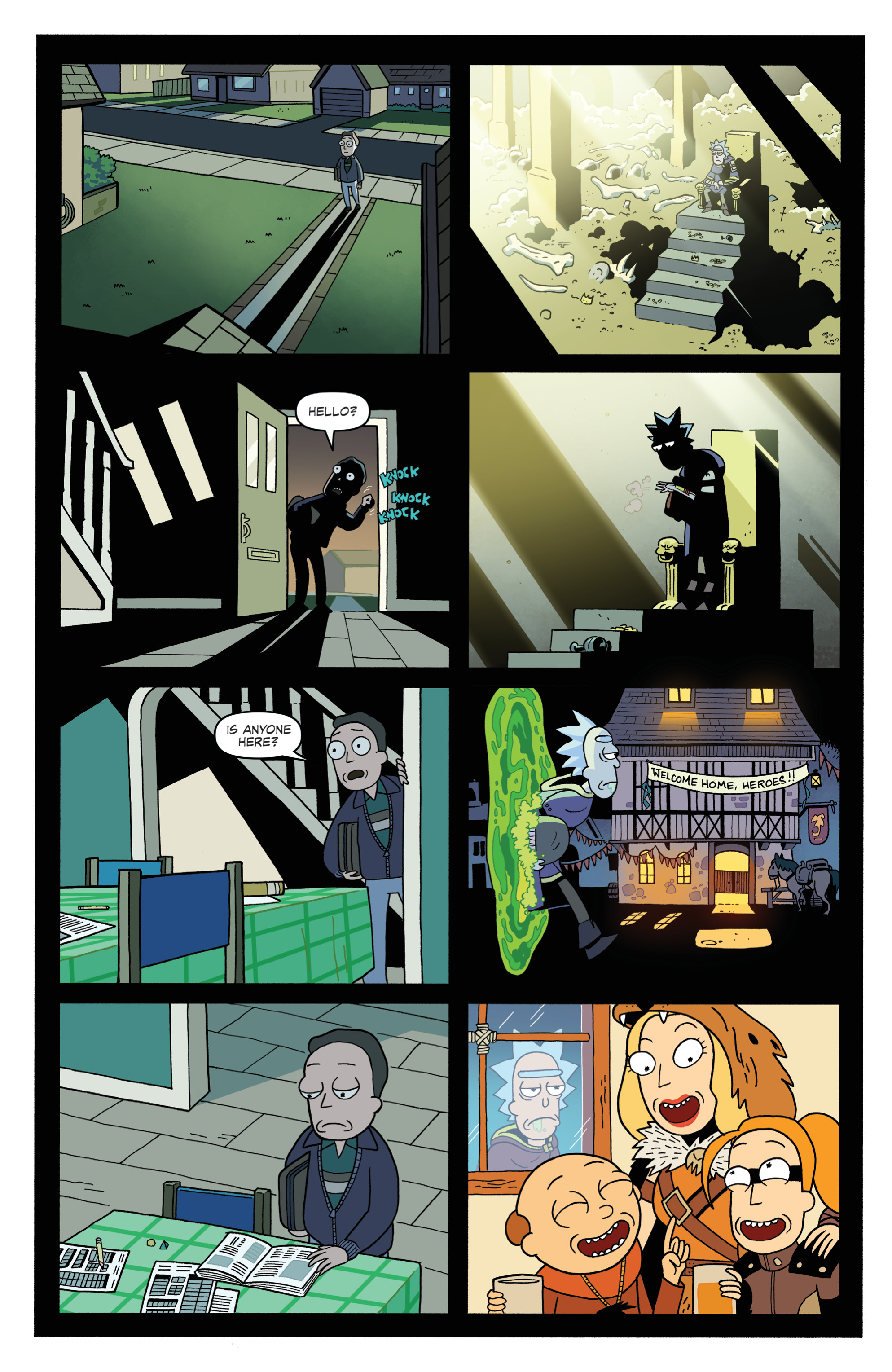 Read online Rick and Morty vs Dungeons & Dragons comic -  Issue # _TPB - 48