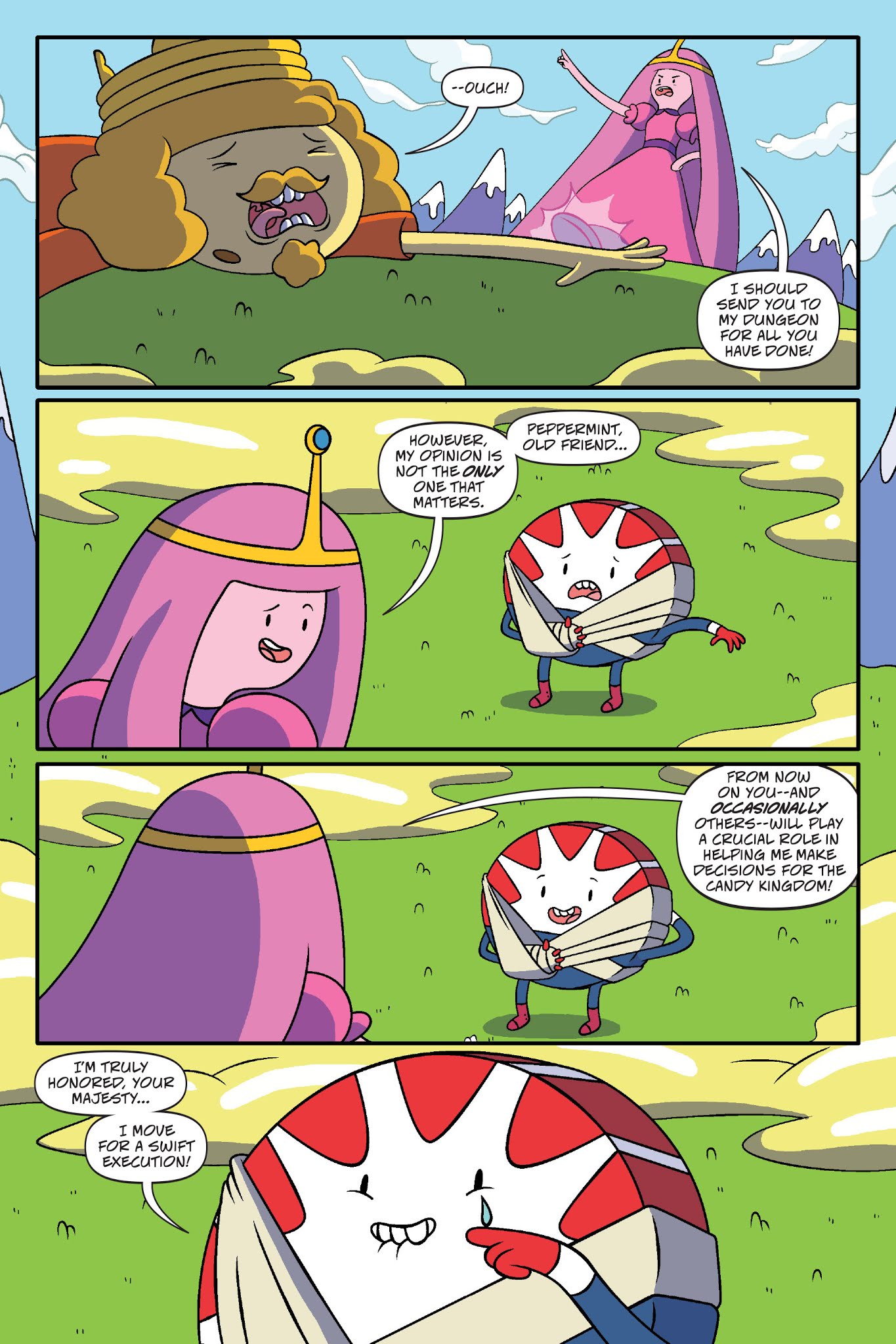 Read online Adventure Time: President Bubblegum comic -  Issue # TPB - 139