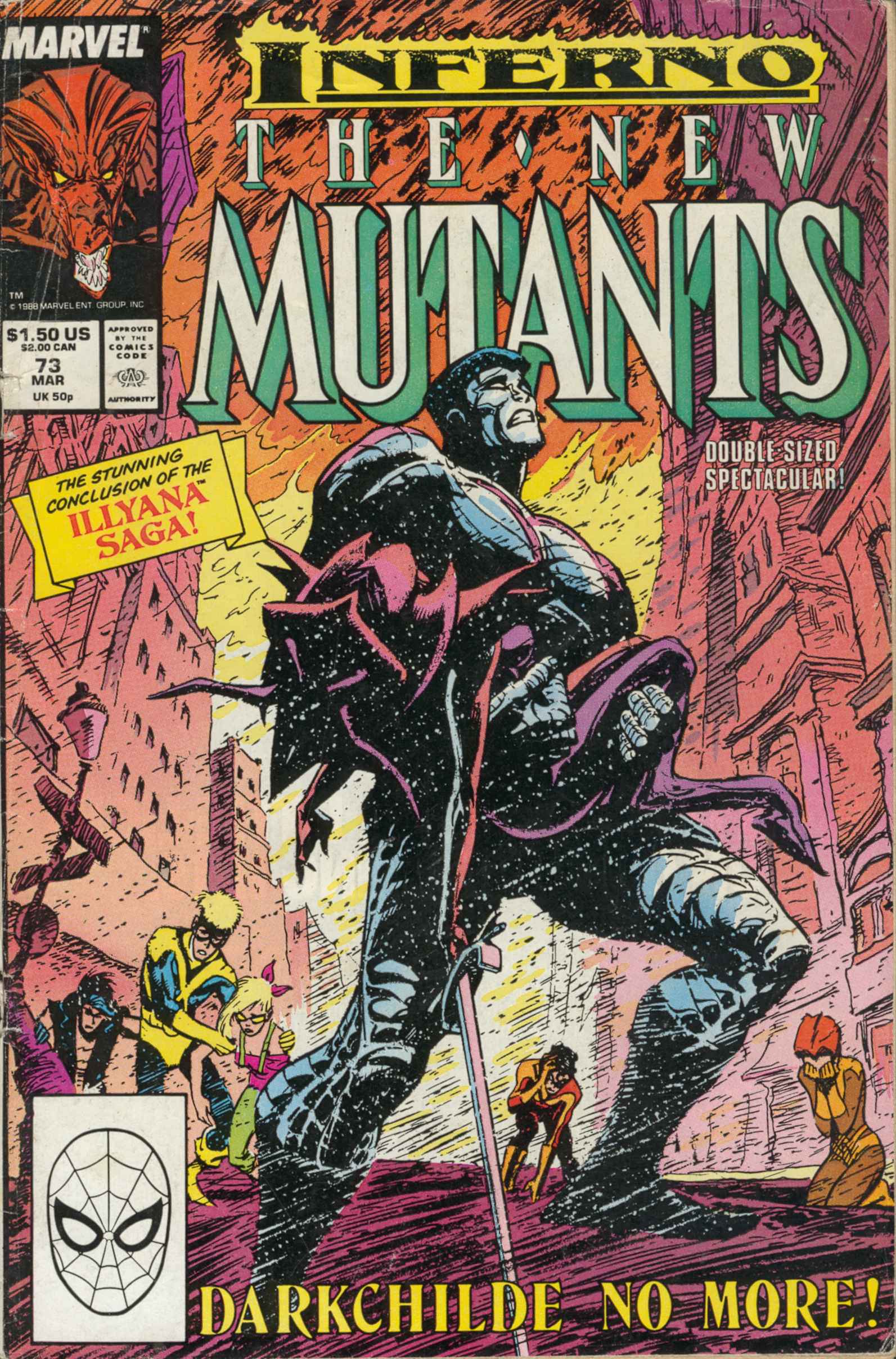 Read online The New Mutants comic -  Issue #73 - 1