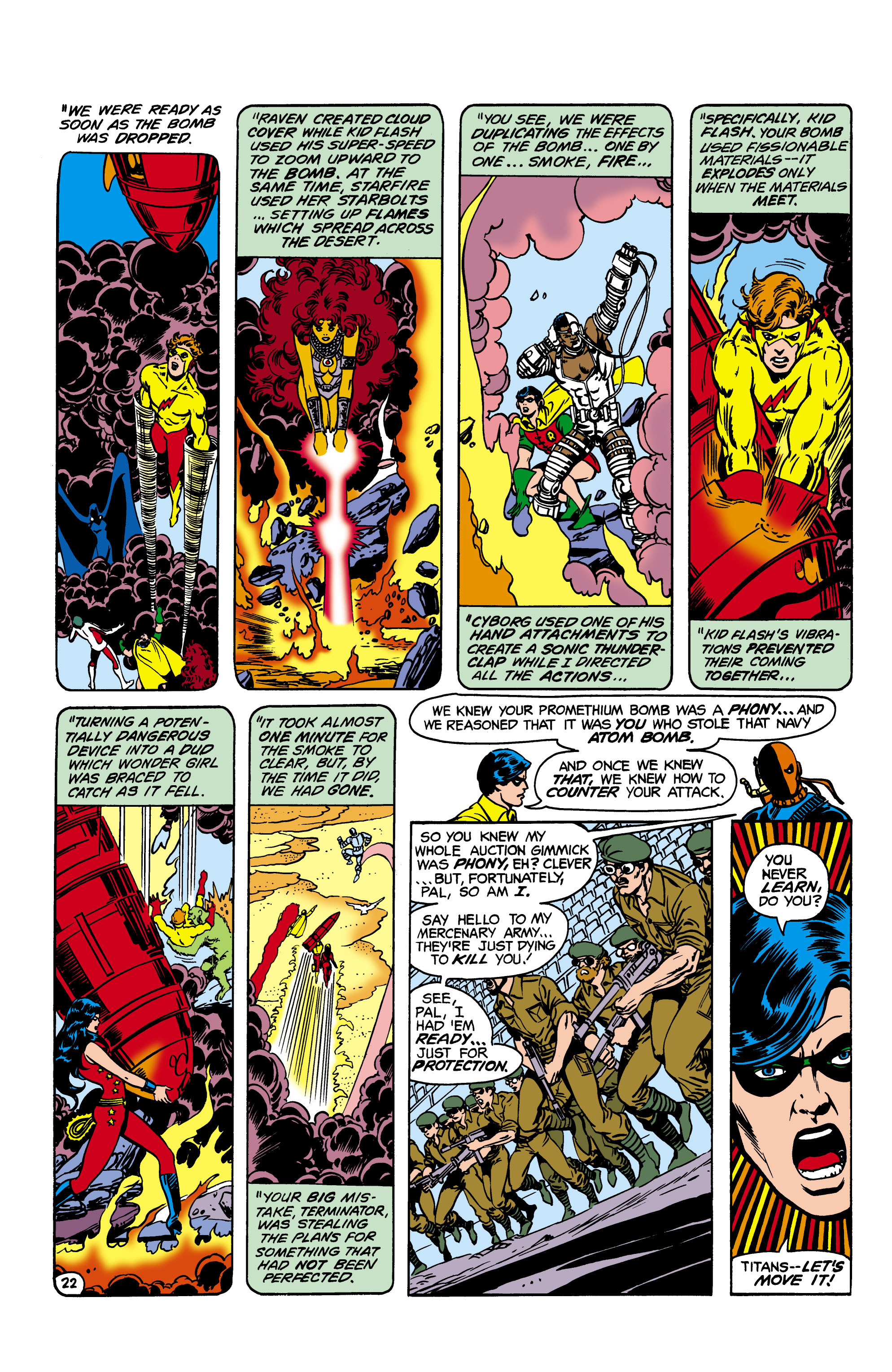 Read online The New Teen Titans (1980) comic -  Issue #10 - 23