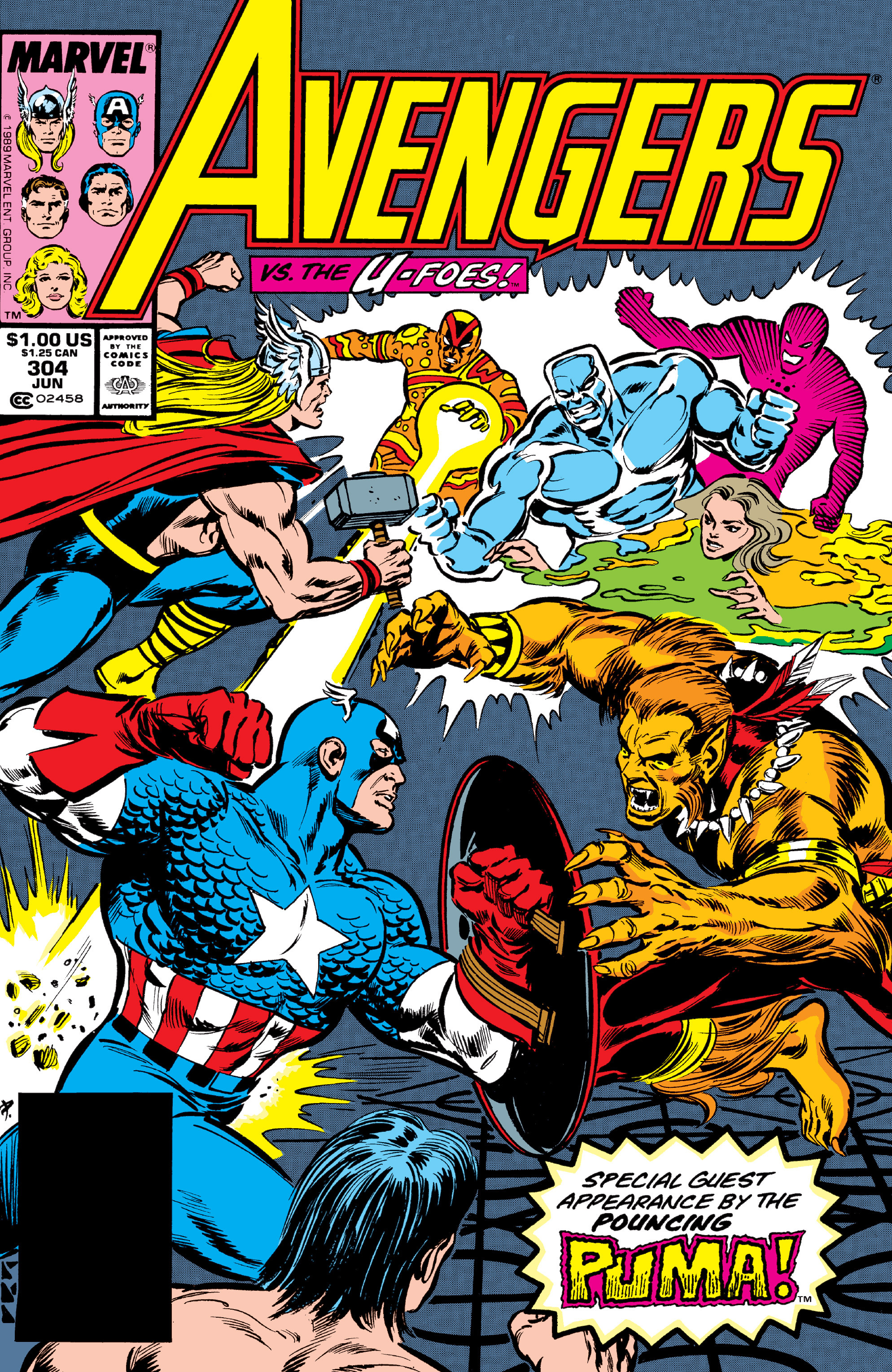 Read online The Avengers (1963) comic -  Issue #304 - 1