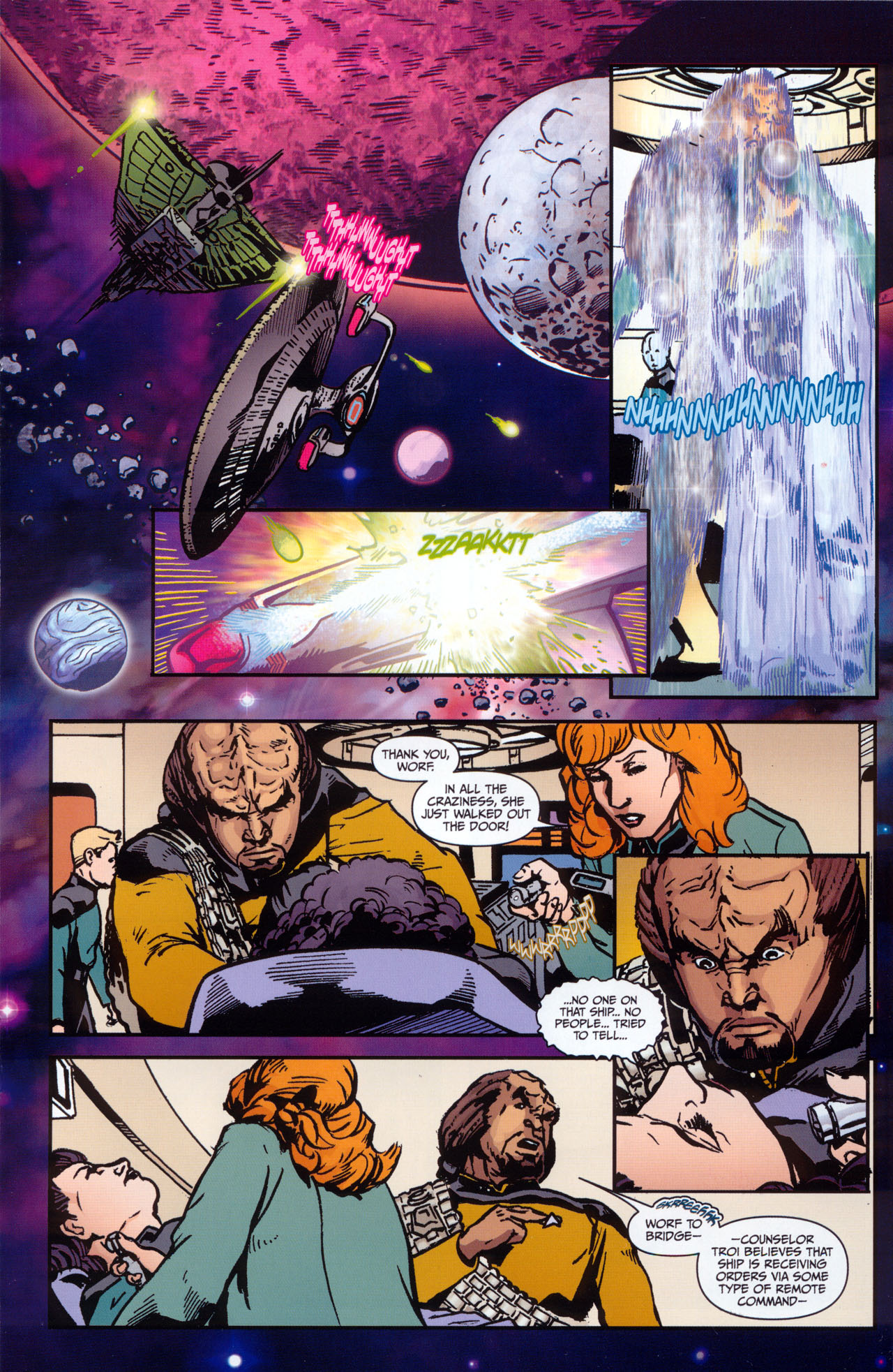 Read online Star Trek: The Next Generation: The Space Between comic -  Issue #3 - 17