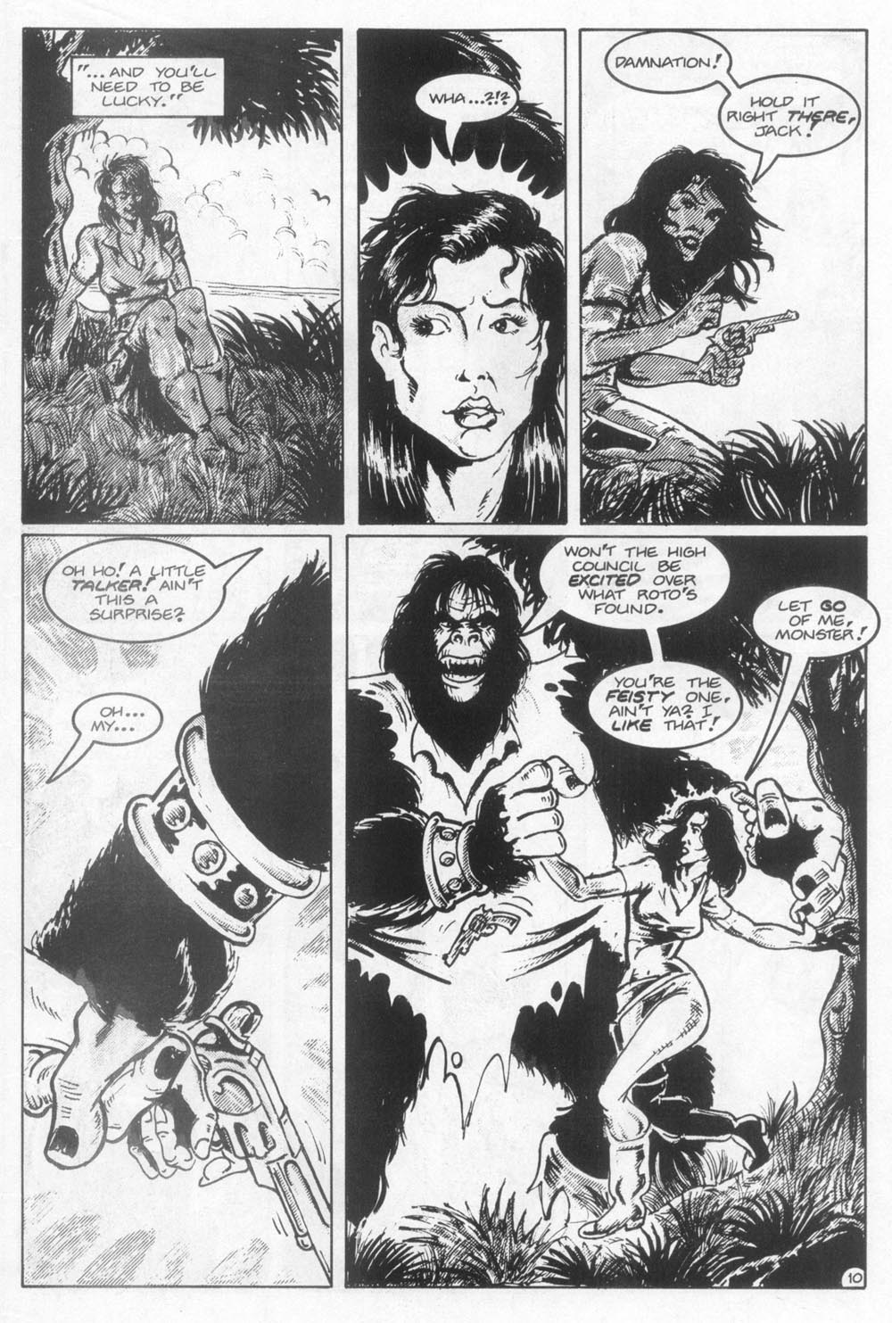 Read online Planet of the Apes (1990) comic -  Issue #21 - 12
