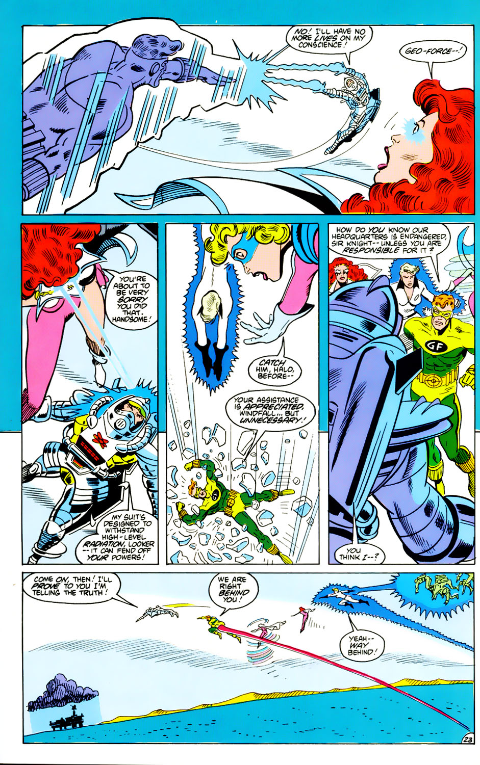 Read online The Outsiders (1985) comic -  Issue #25 - 24