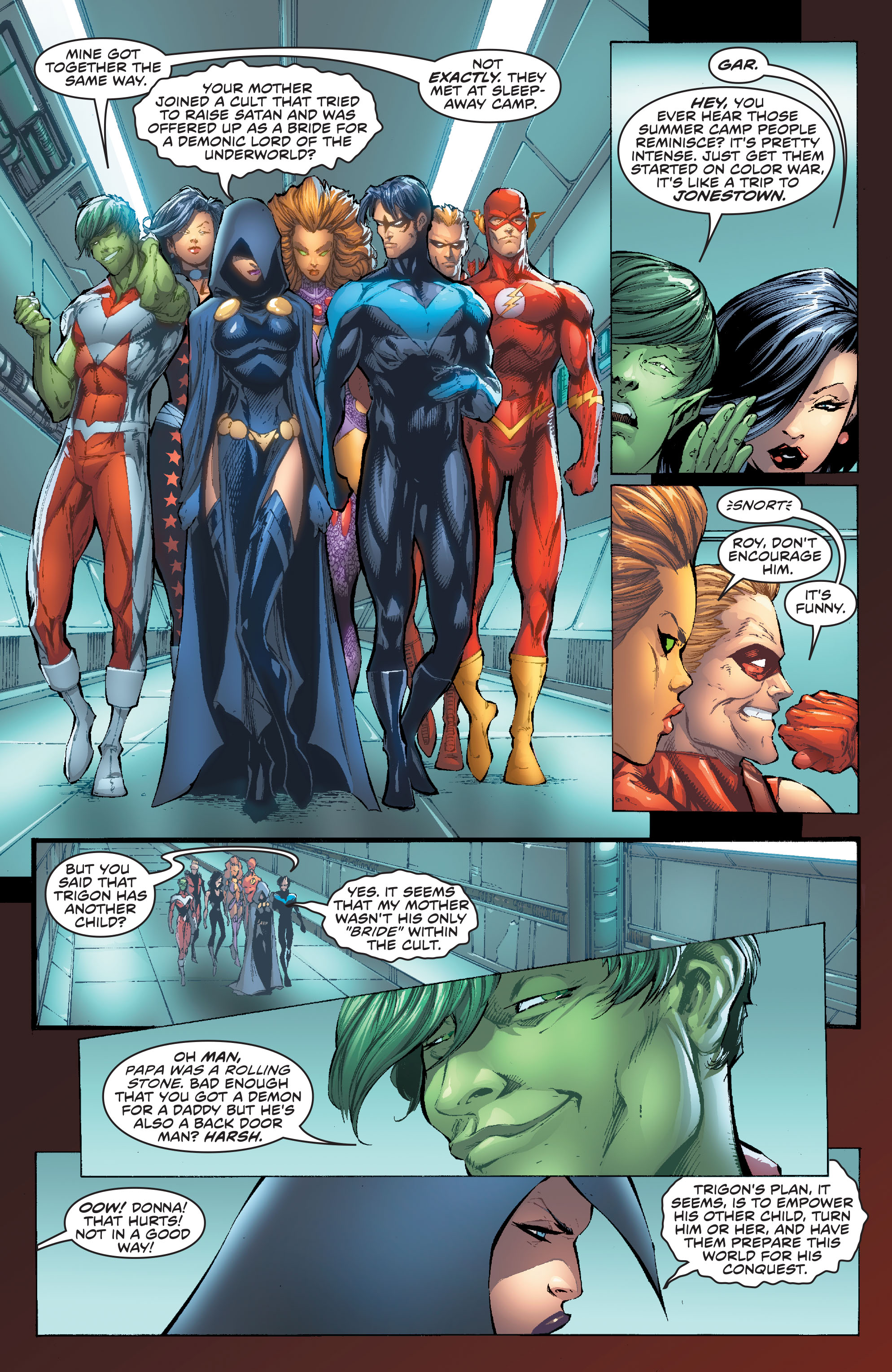 Read online Titans (2008) comic -  Issue #3 - 4