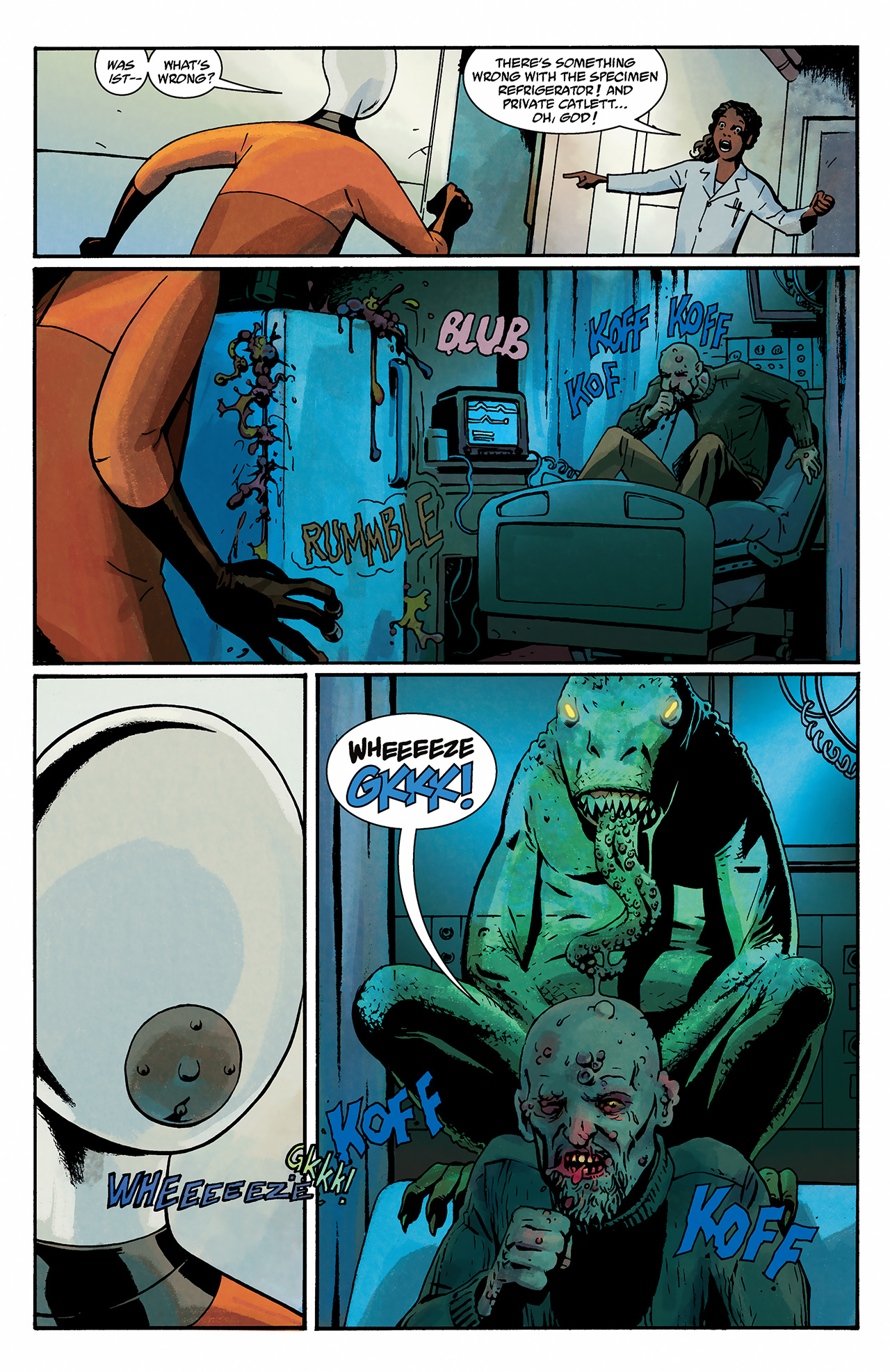 Read online B.P.R.D.: War on Frogs comic -  Issue #4 - 16