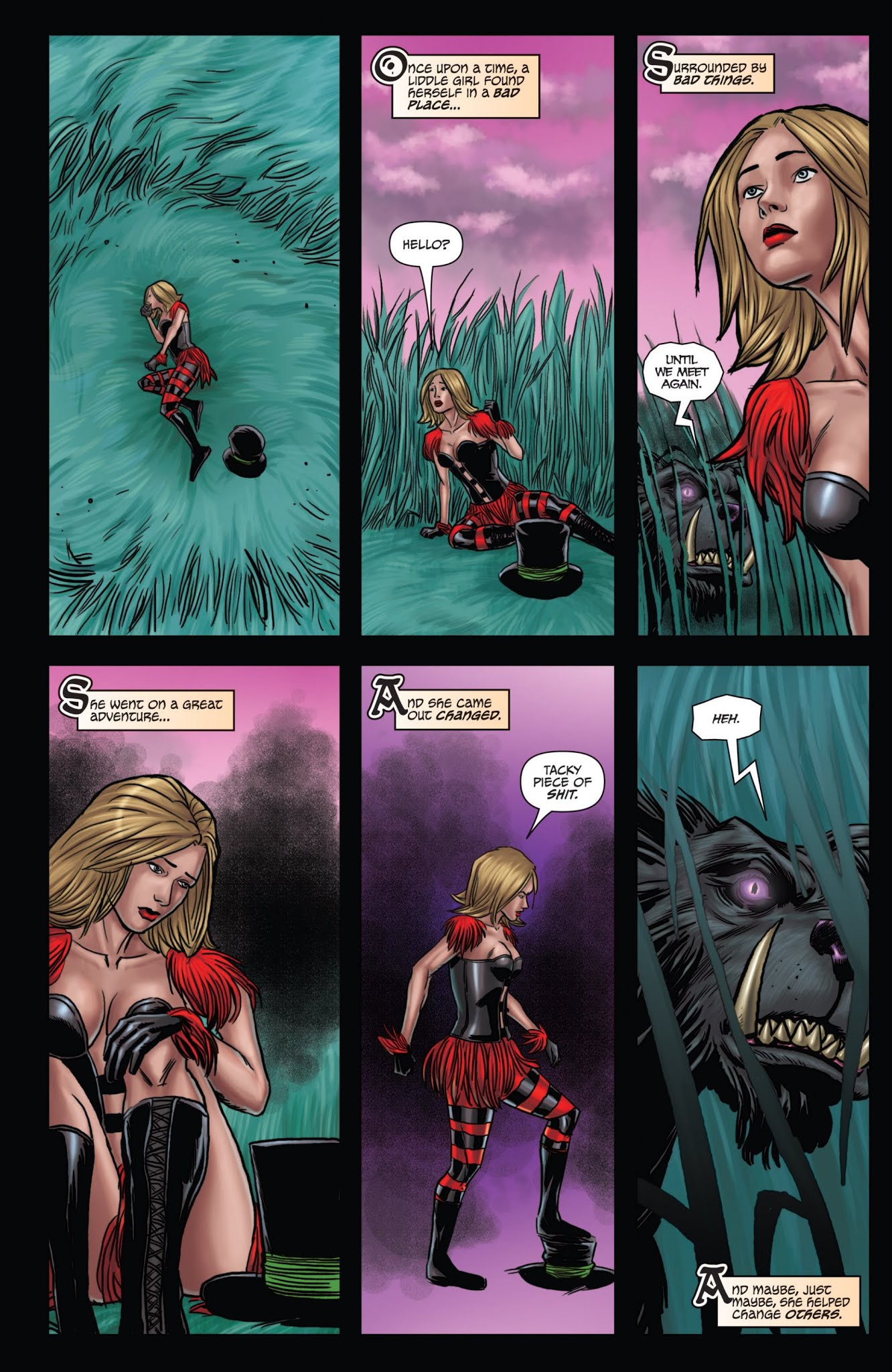 Read online Grimm Fairy Tales presents Wonderland: Asylum comic -  Issue #5 - 24