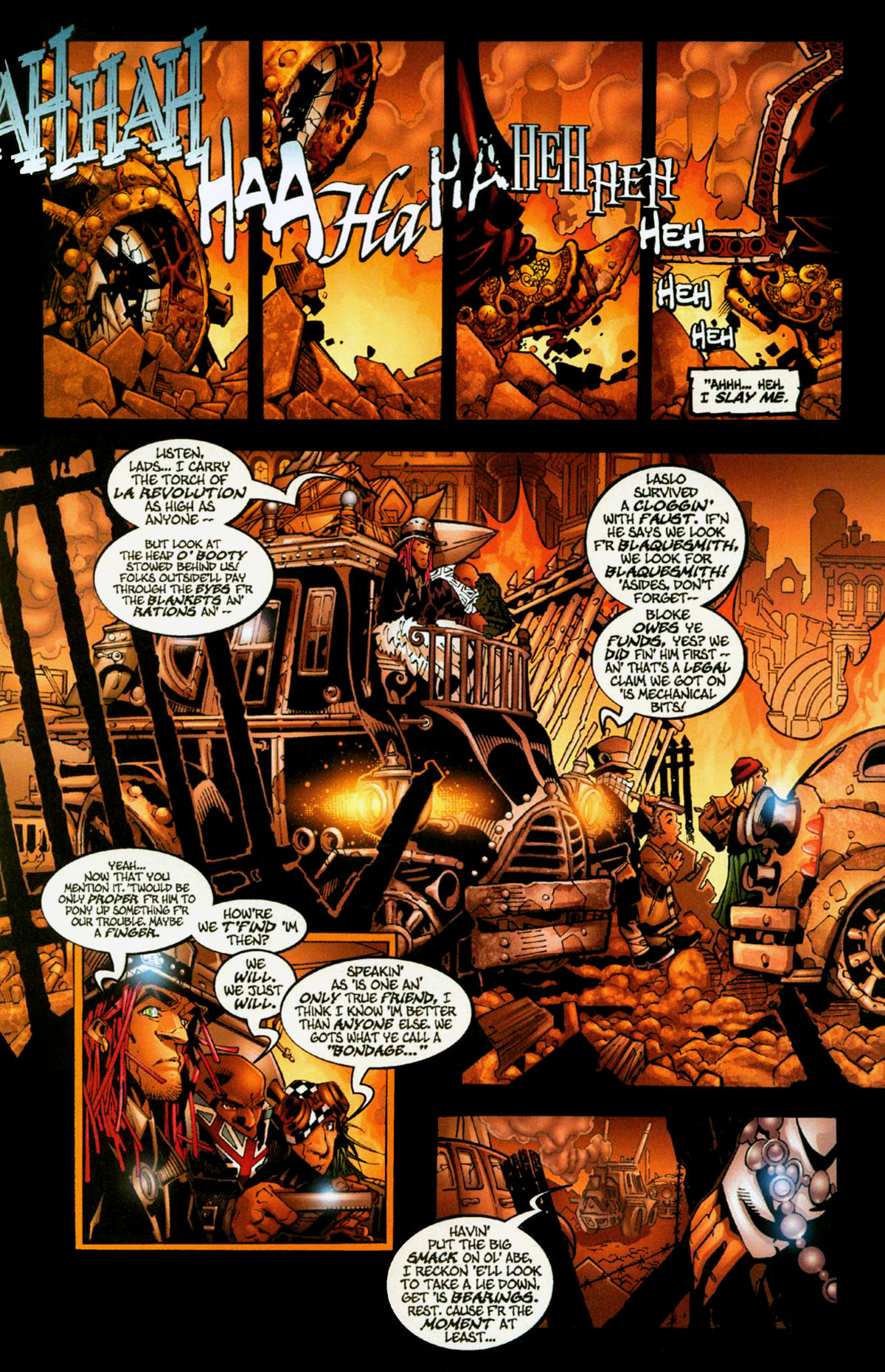 Read online Steampunk comic -  Issue #5 - 29