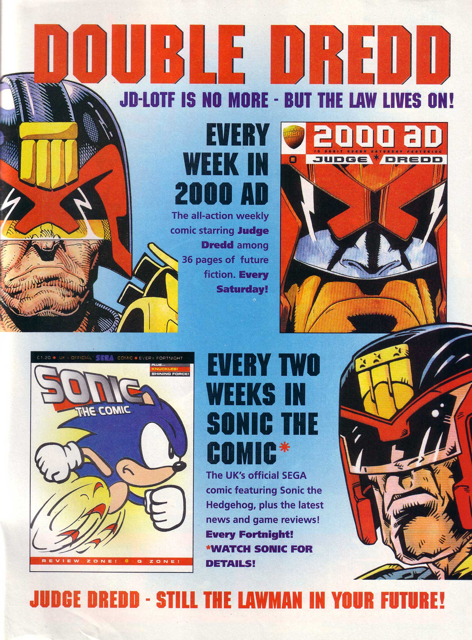 Read online Judge Dredd Lawman of the Future comic -  Issue #23 - 31