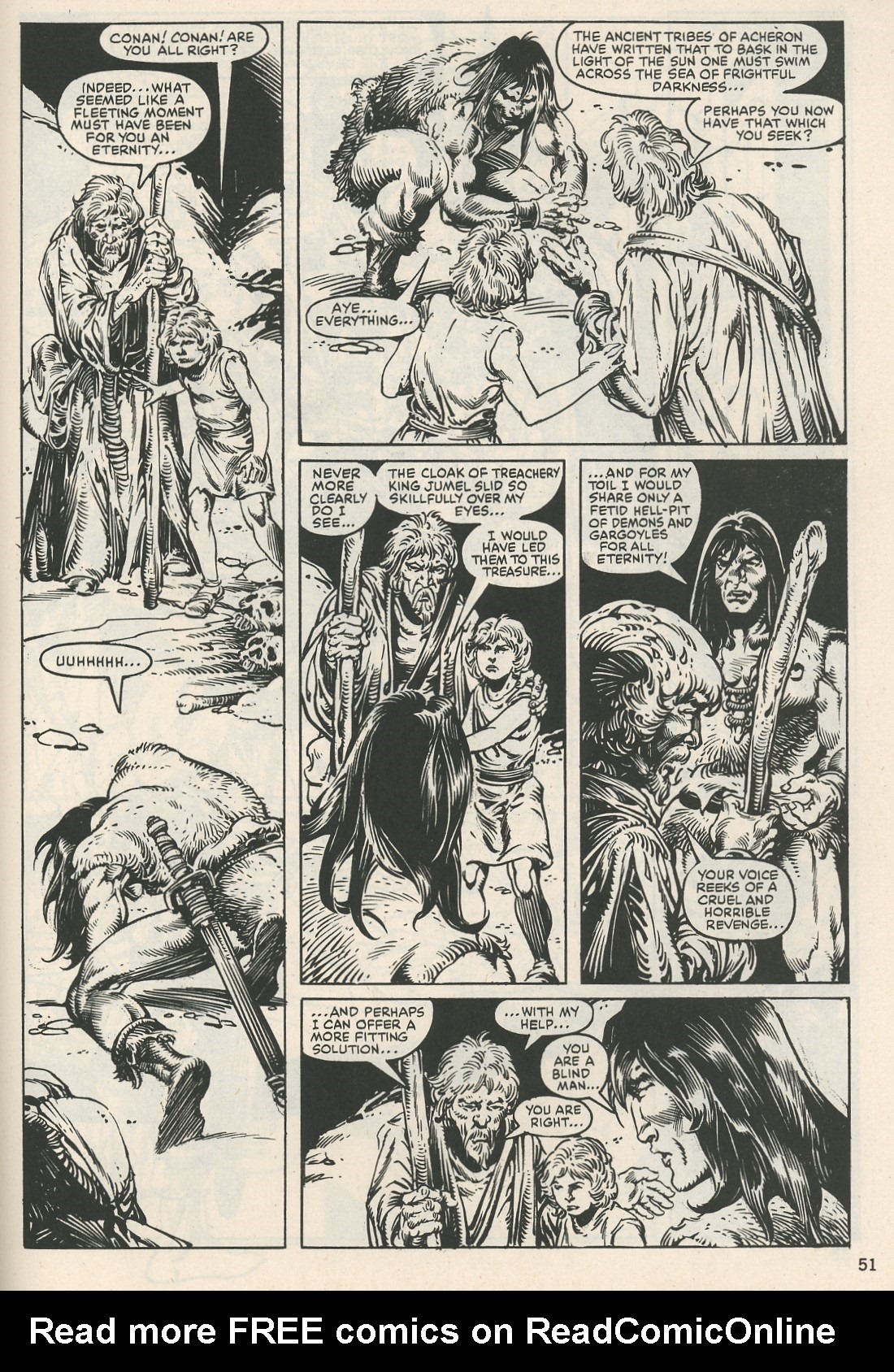 Read online The Savage Sword Of Conan comic -  Issue #114 - 51