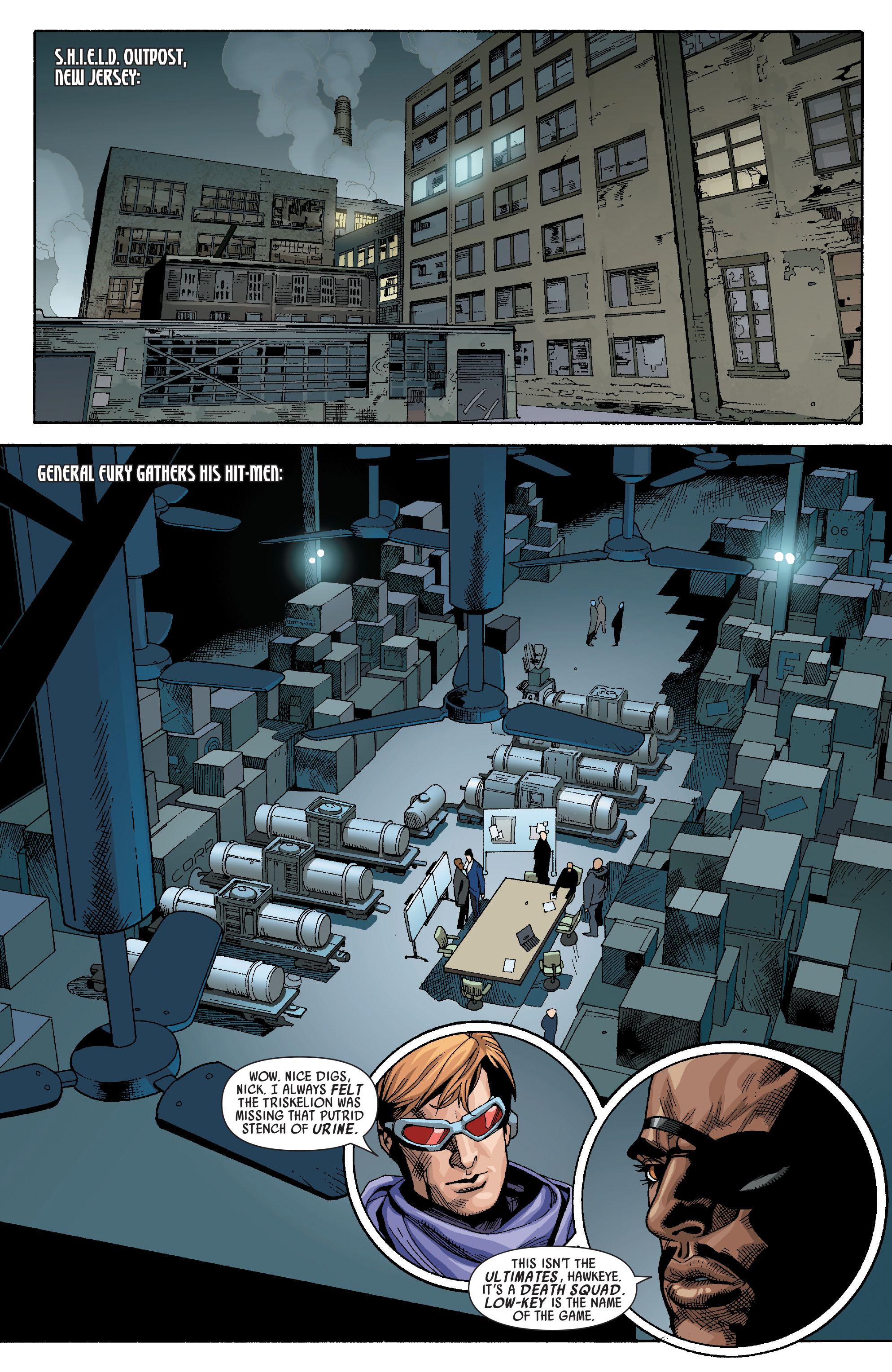 Read online Ultimate Avengers comic -  Issue #8 - 19