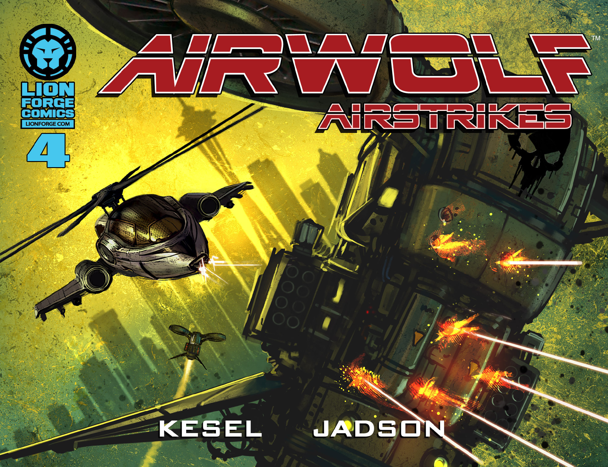 Read online Airwolf Airstrikes comic -  Issue #4 - 2