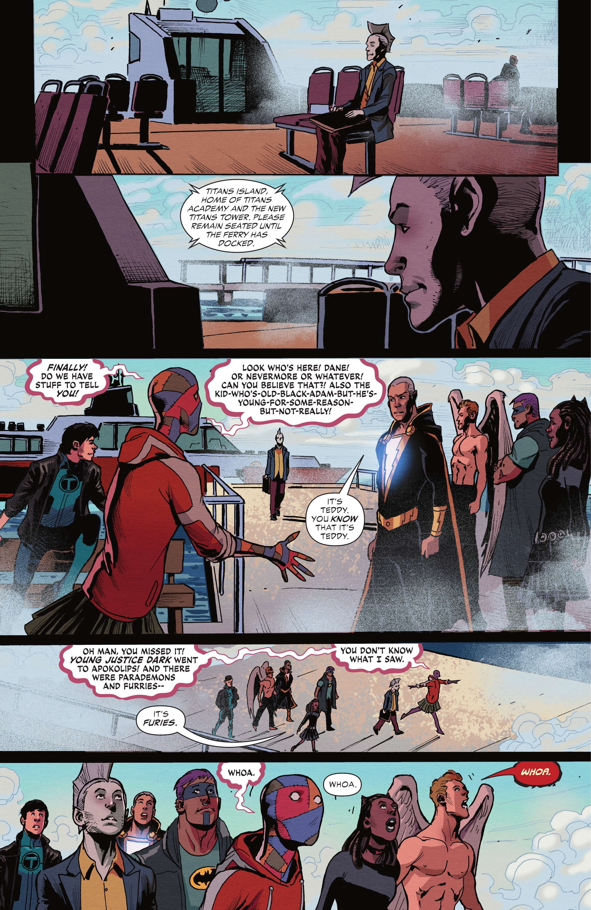 Read online Teen Titans Academy comic -  Issue #15 - 17