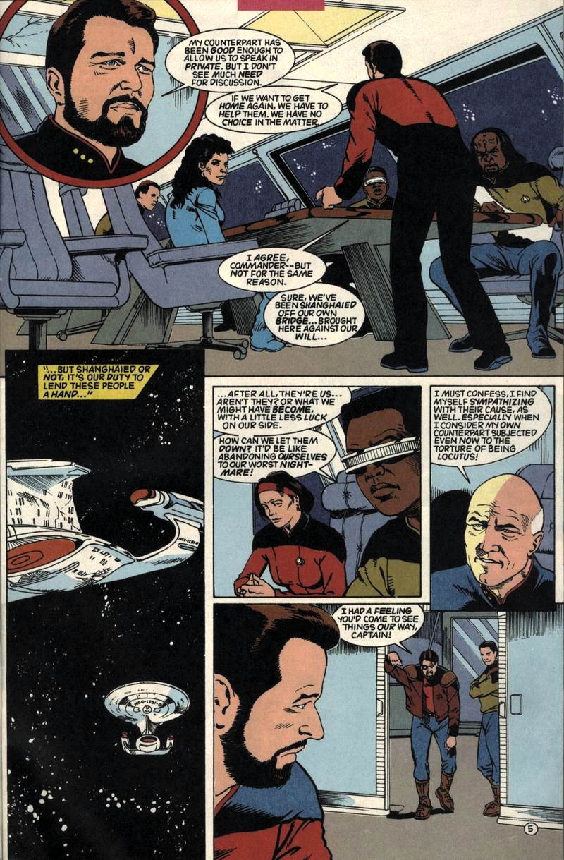 Read online Star Trek: The Next Generation (1989) comic -  Issue #48 - 5