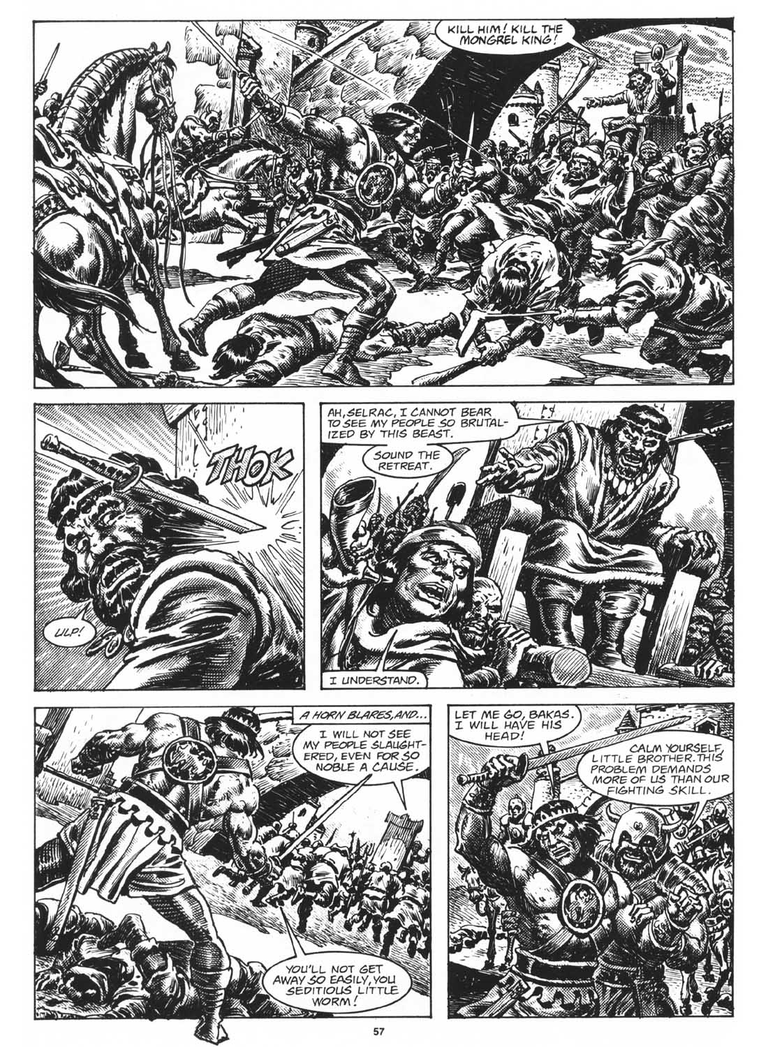 Read online The Savage Sword Of Conan comic -  Issue #161 - 56