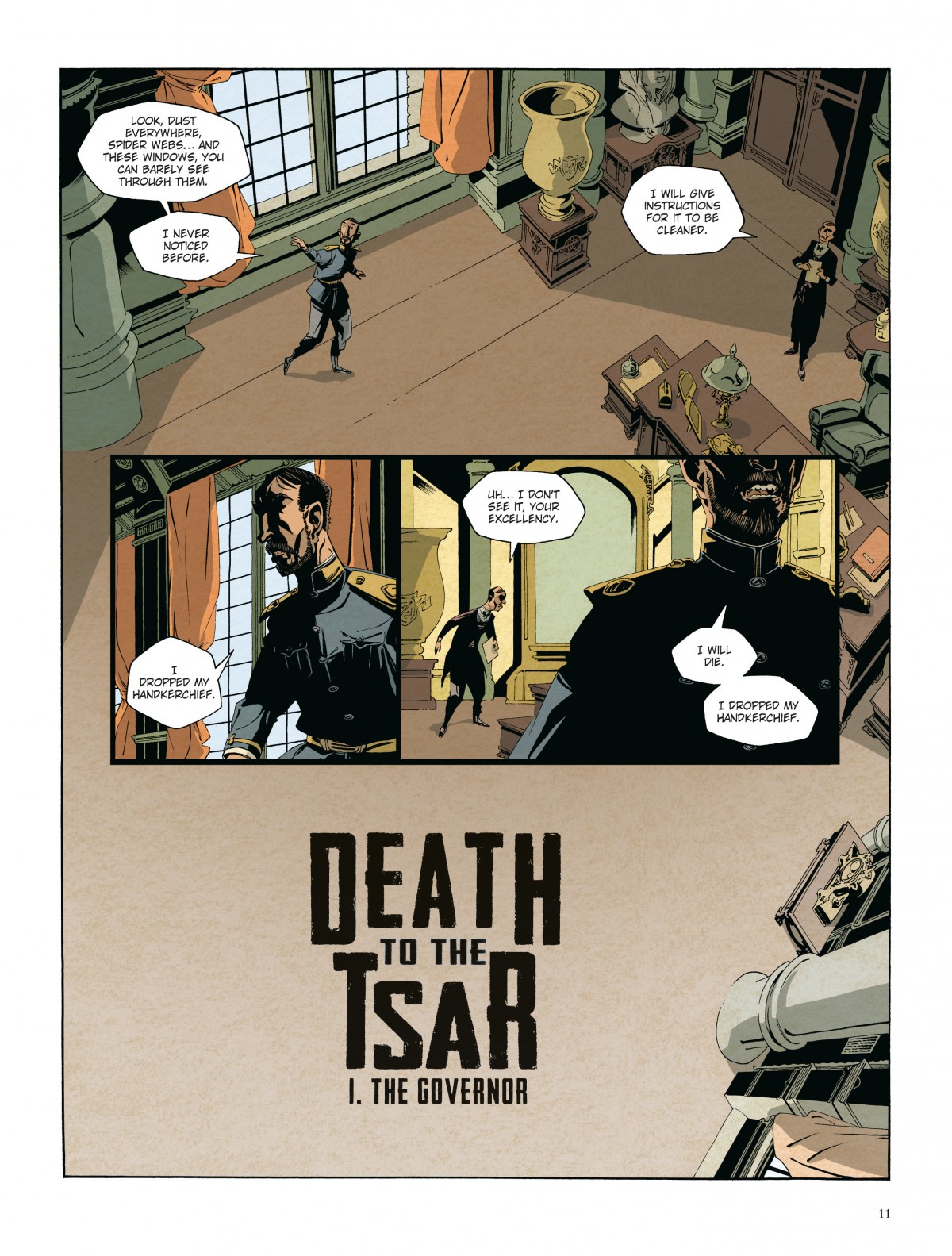 Read online Death To the Tsar comic -  Issue #1 - 11