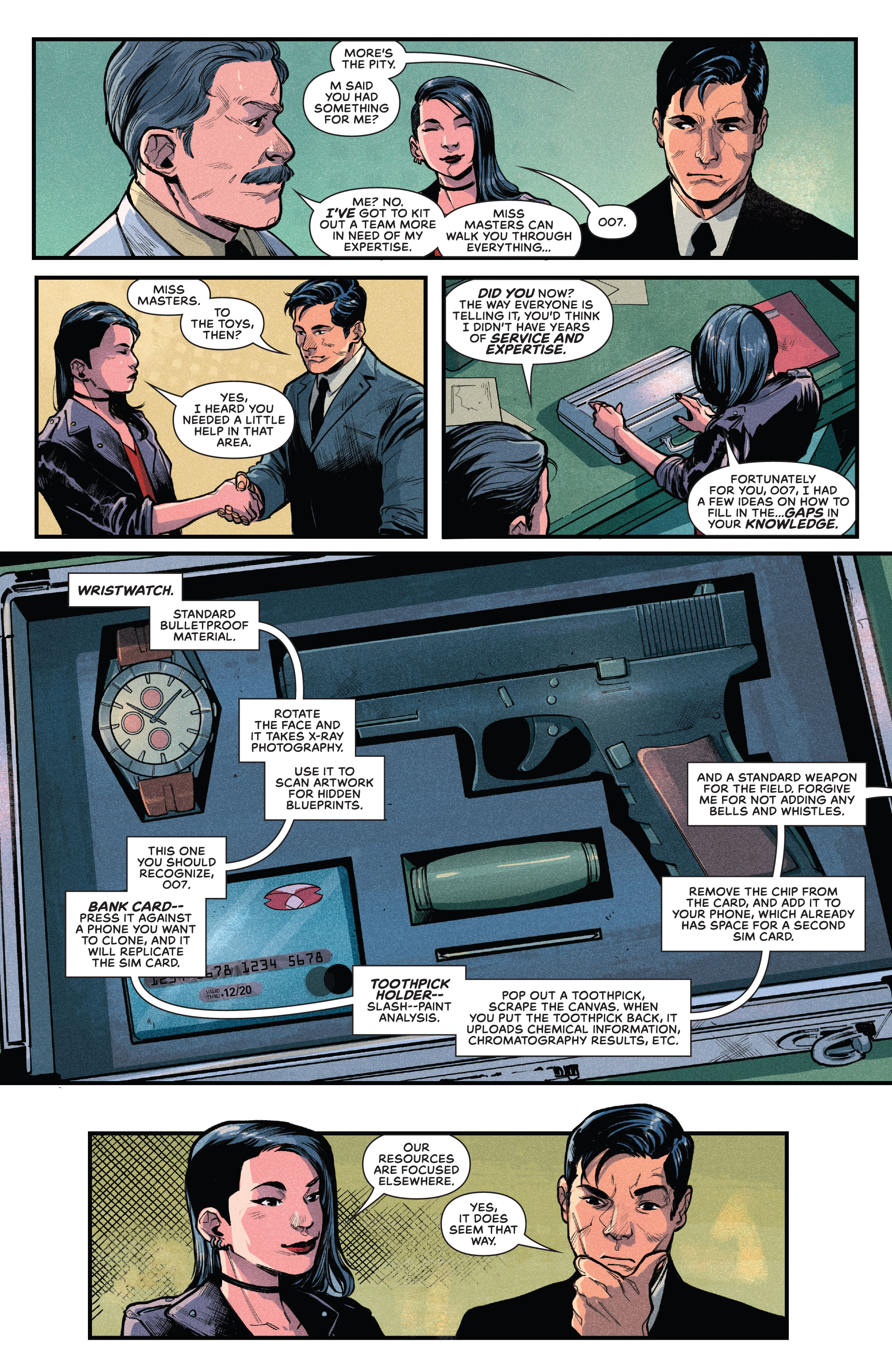 Read online James Bond (2019) comic -  Issue #4 - 13