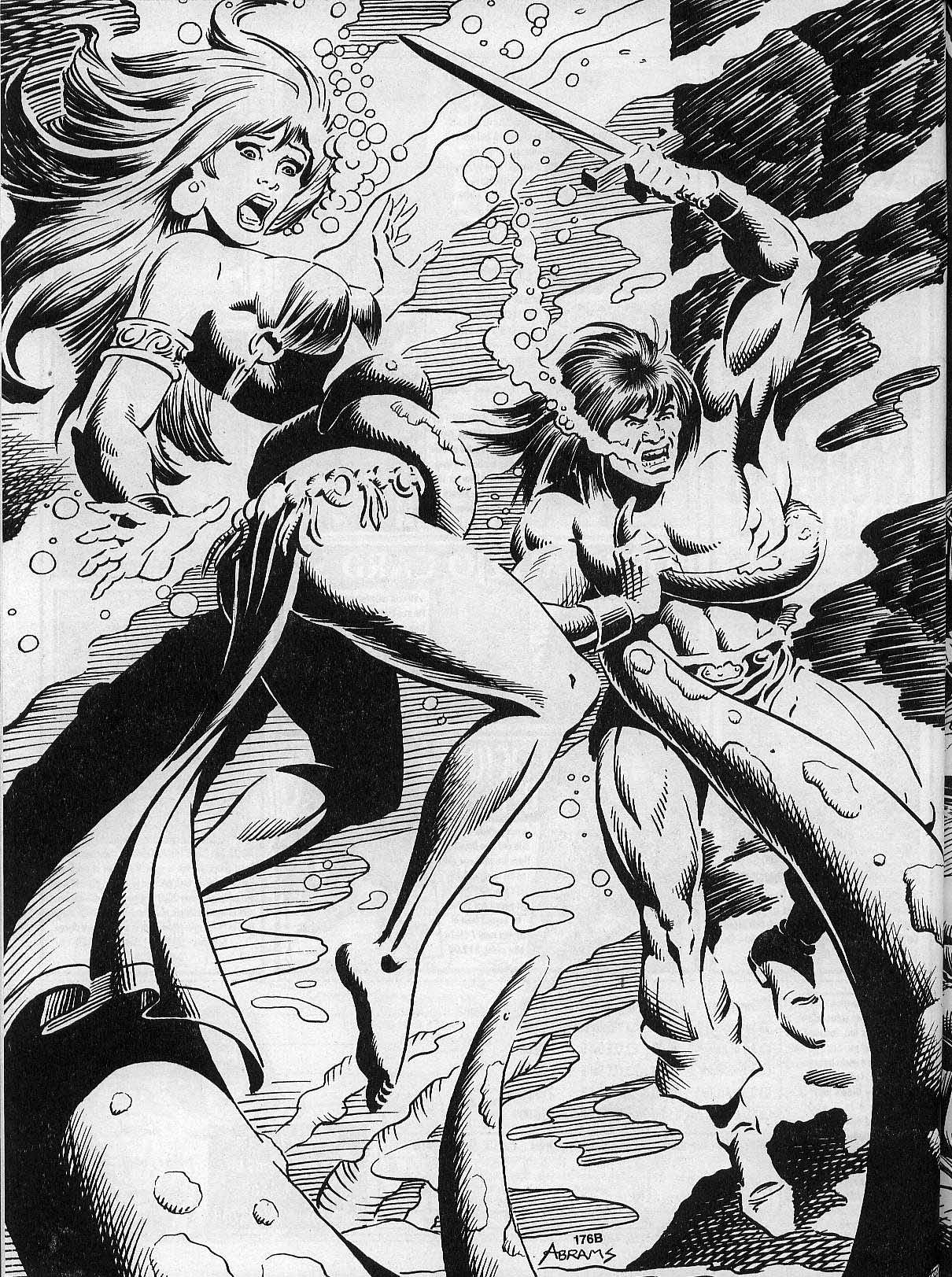 Read online The Savage Sword Of Conan comic -  Issue #201 - 60