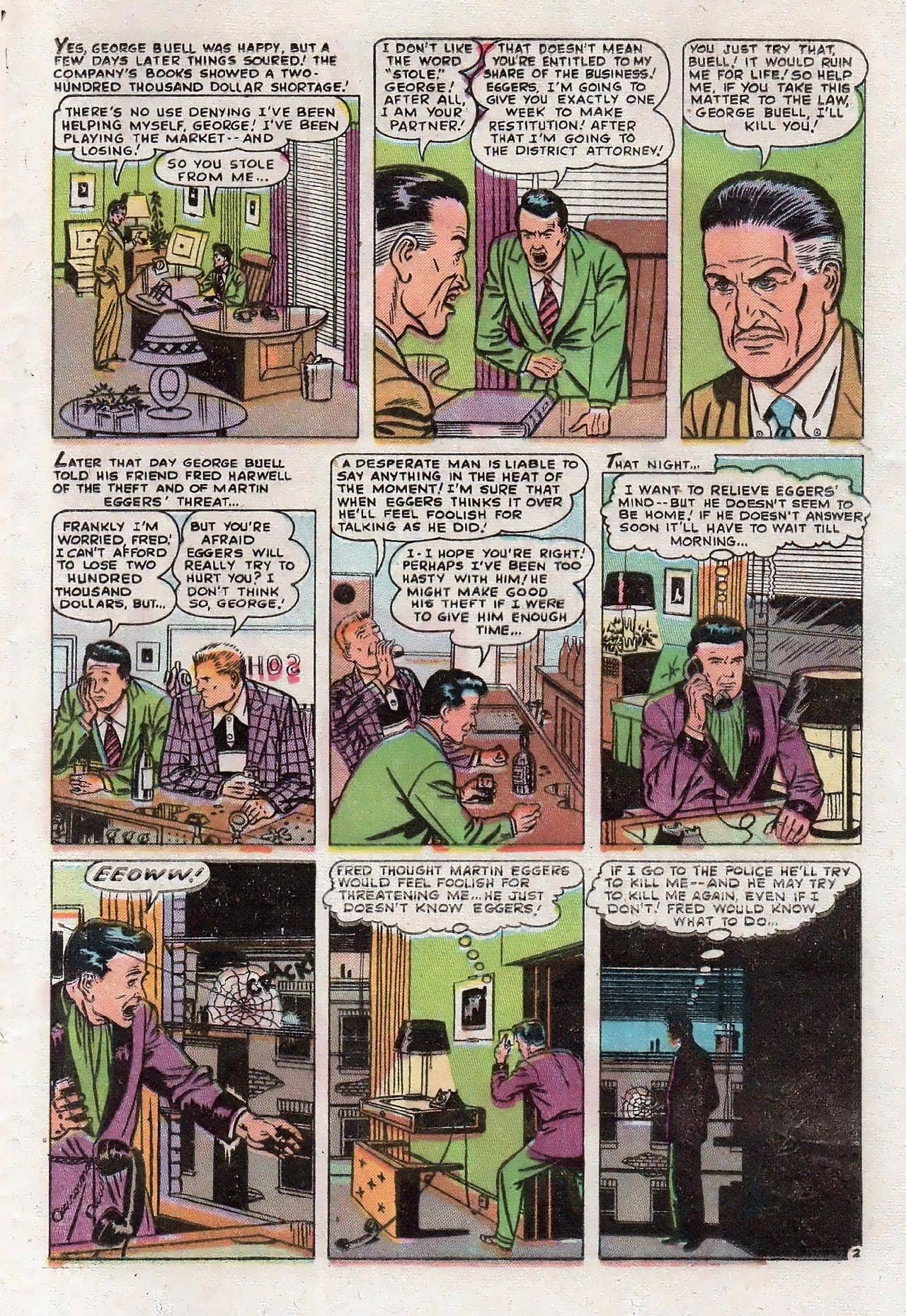 Read online Crime Exposed (1950) comic -  Issue #13 - 23