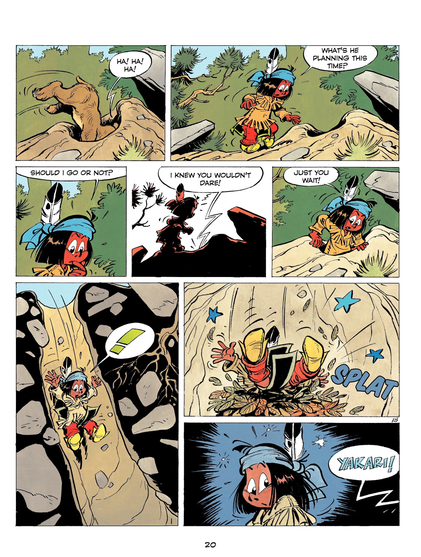 Read online Yakari comic -  Issue #13 - 20