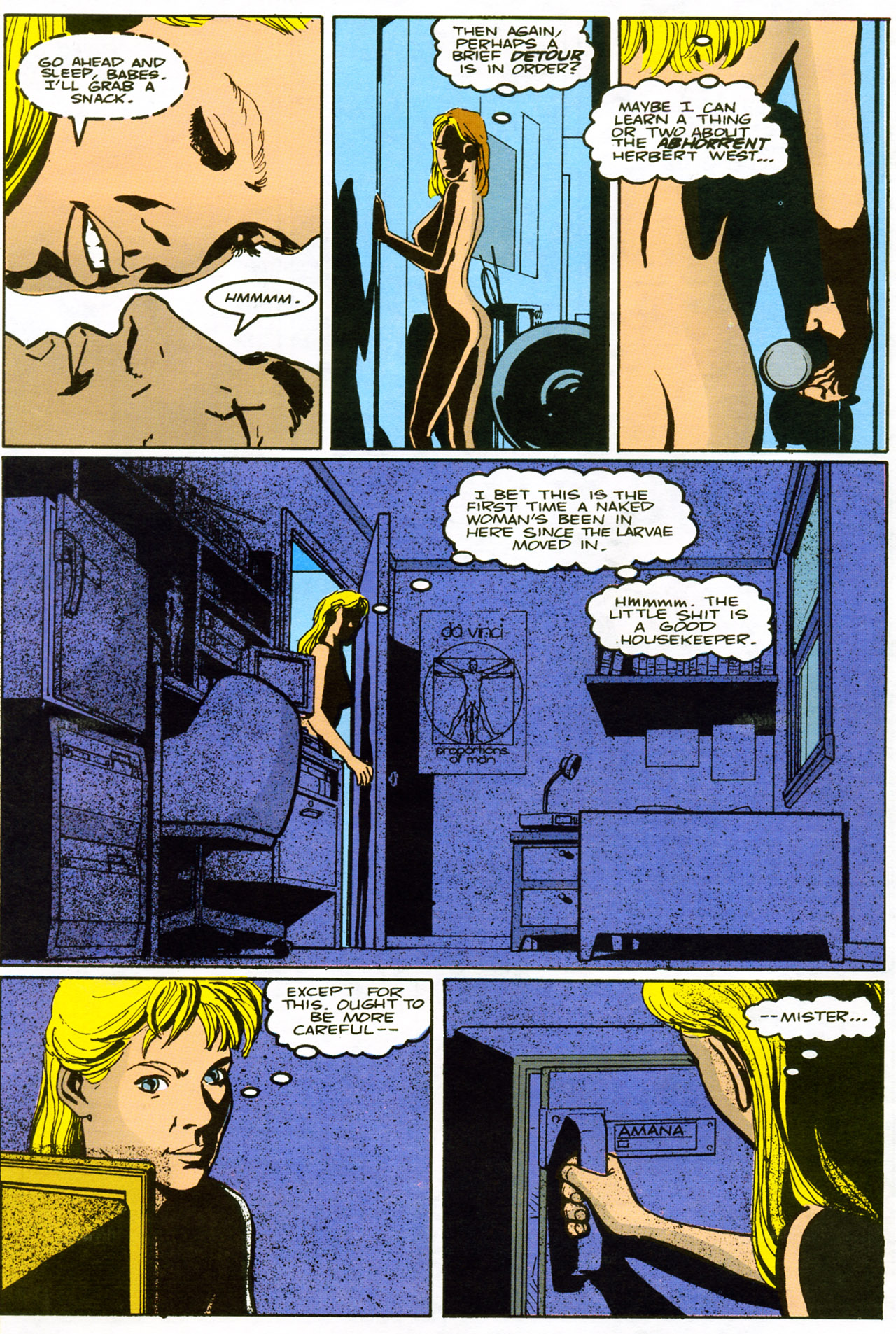 Read online Re-Animator (1991) comic -  Issue #1 - 21