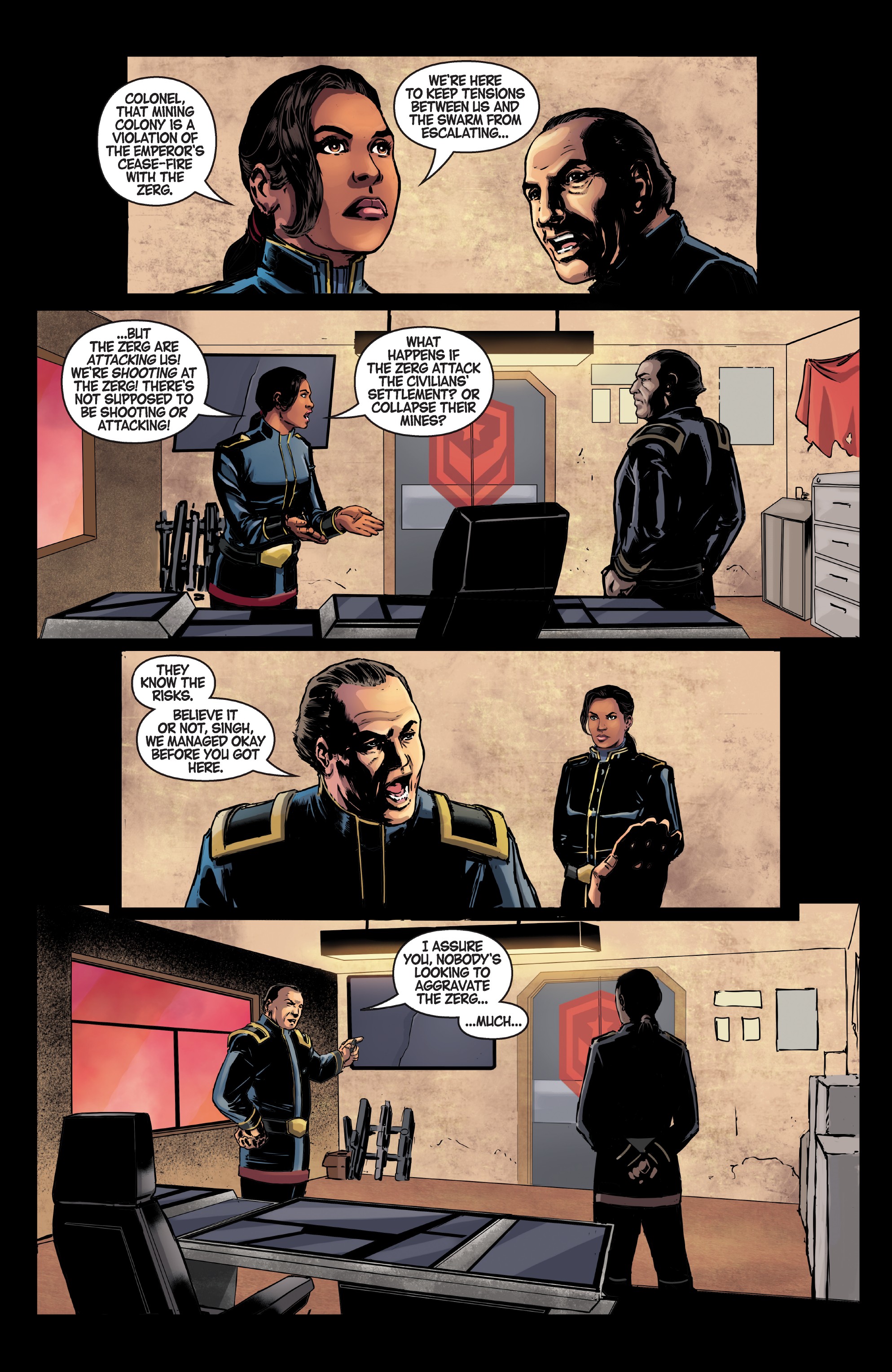 Read online StarCraft: Soldiers comic -  Issue #2 - 13