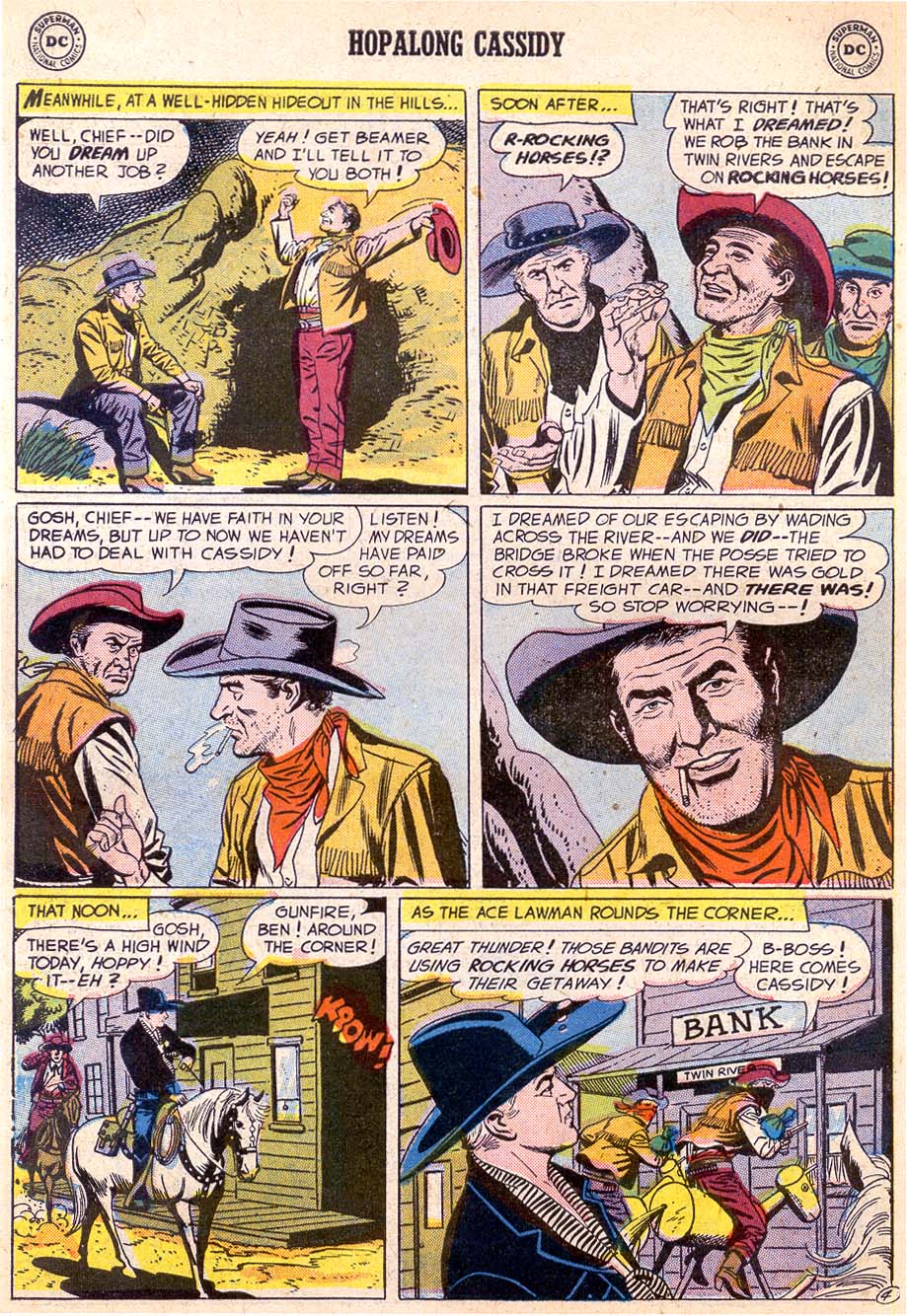 Read online Hopalong Cassidy comic -  Issue #122 - 6