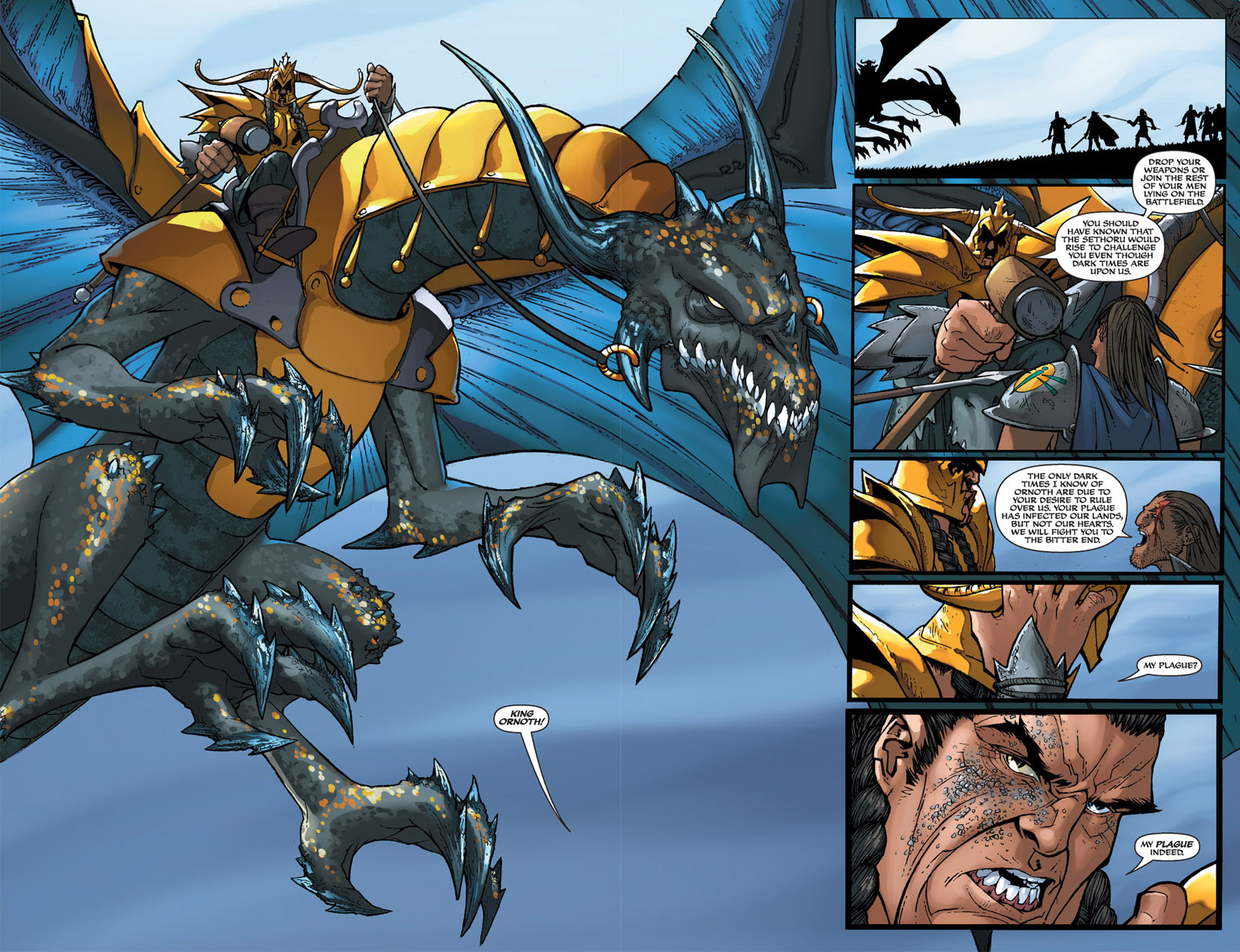Read online Michael Turner's Soulfire: Dying Of The Light comic -  Issue #3 - 15