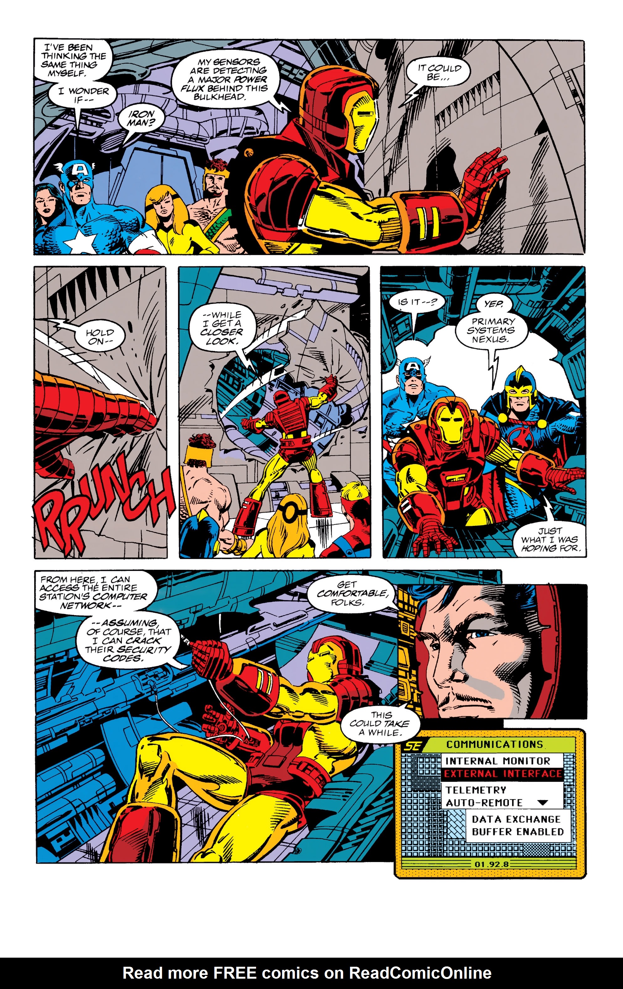 Read online Avengers Epic Collection: Operation Galactic Storm comic -  Issue # TPB (Part 2) - 21