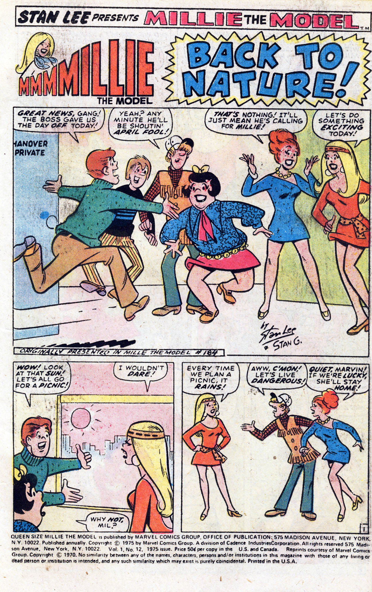 Read online Millie the Model comic -  Issue # Annual 12 - 3