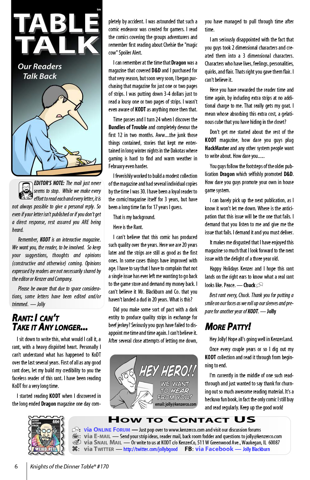 Read online Knights of the Dinner Table comic -  Issue #171 - 8