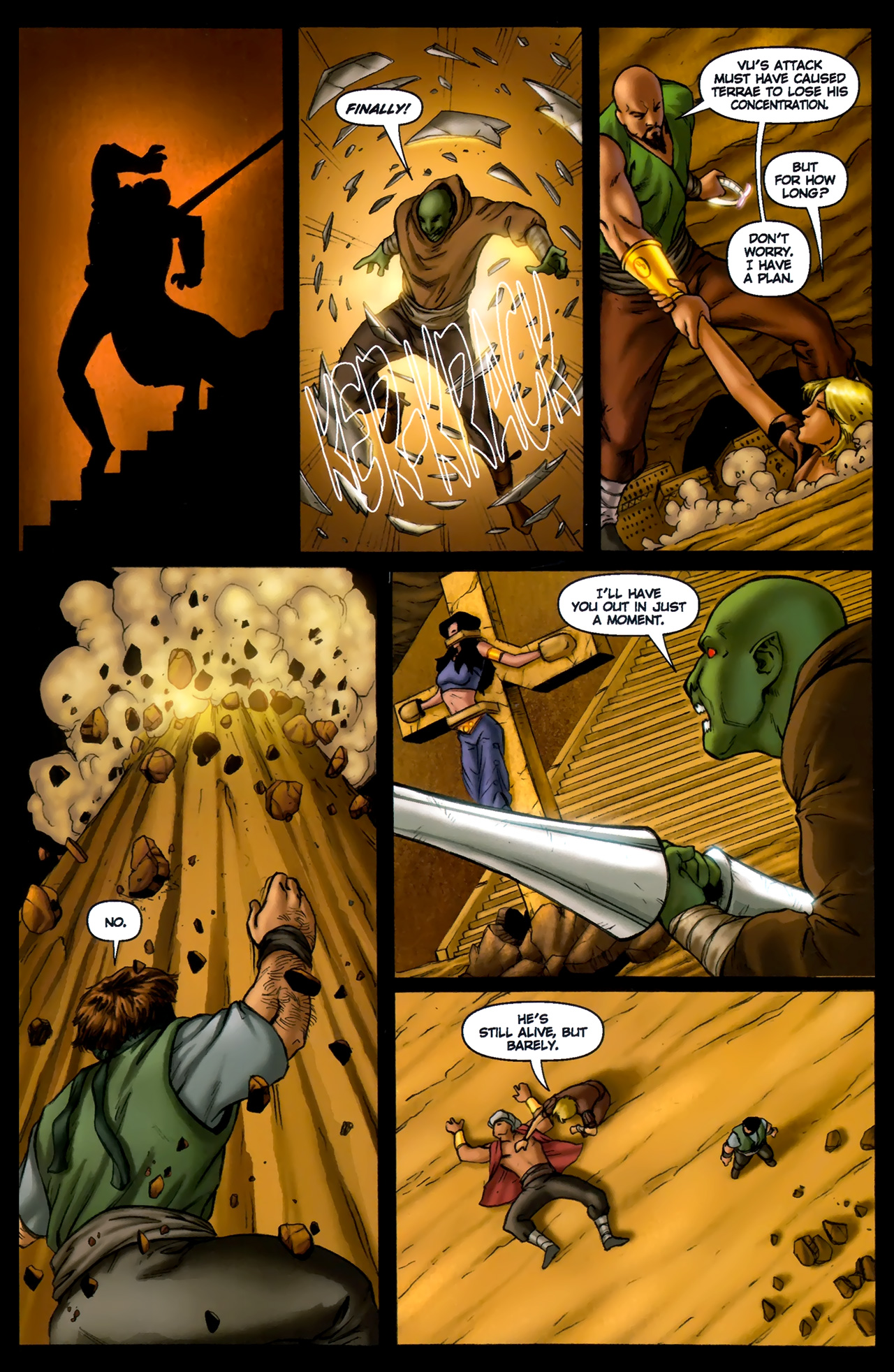 Read online 1001 Arabian Nights: The Adventures of Sinbad comic -  Issue #13 - 14
