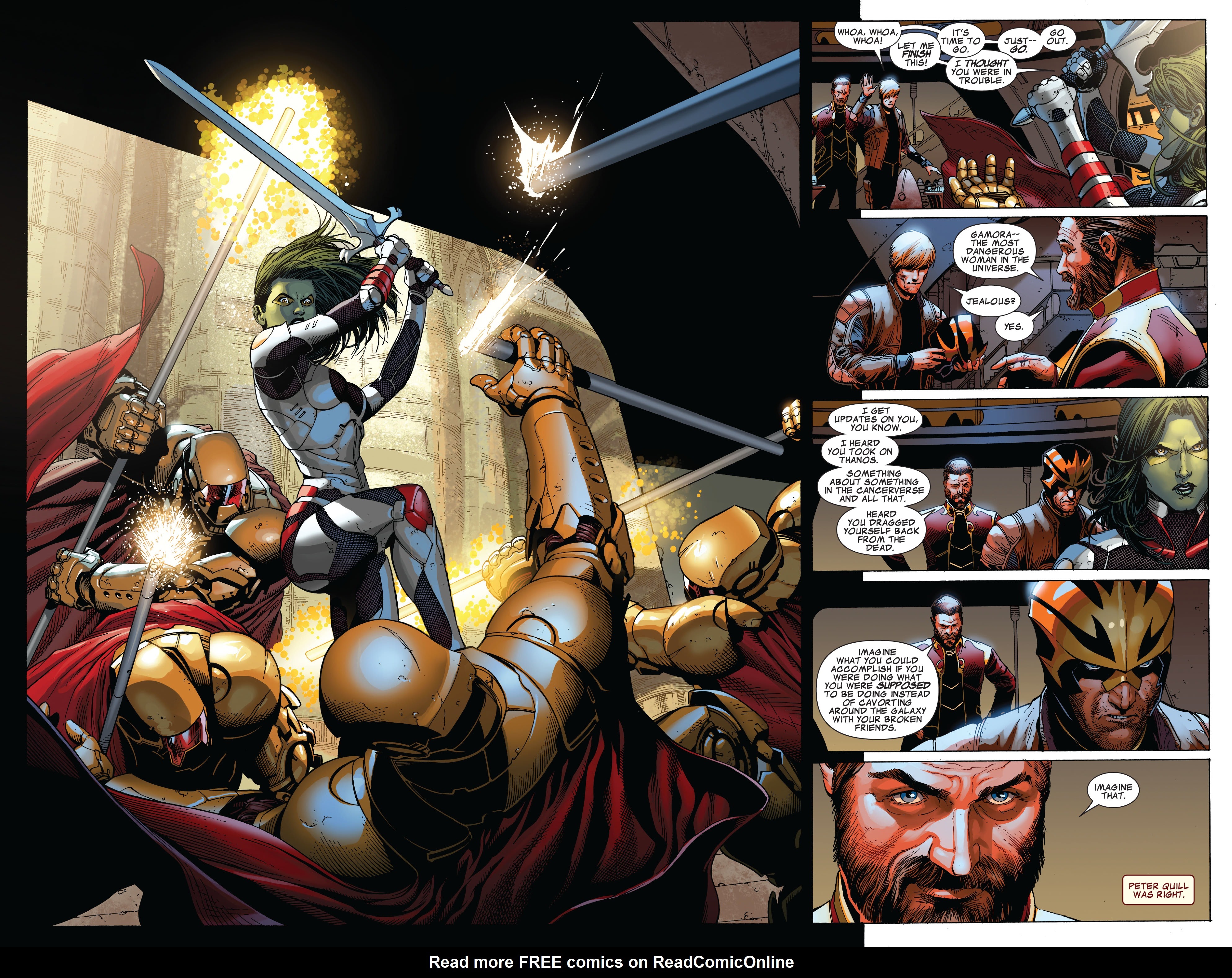 Read online Guardians Of The Galaxy by Brian Michael Bendis comic -  Issue # TPB 1 (Part 1) - 42
