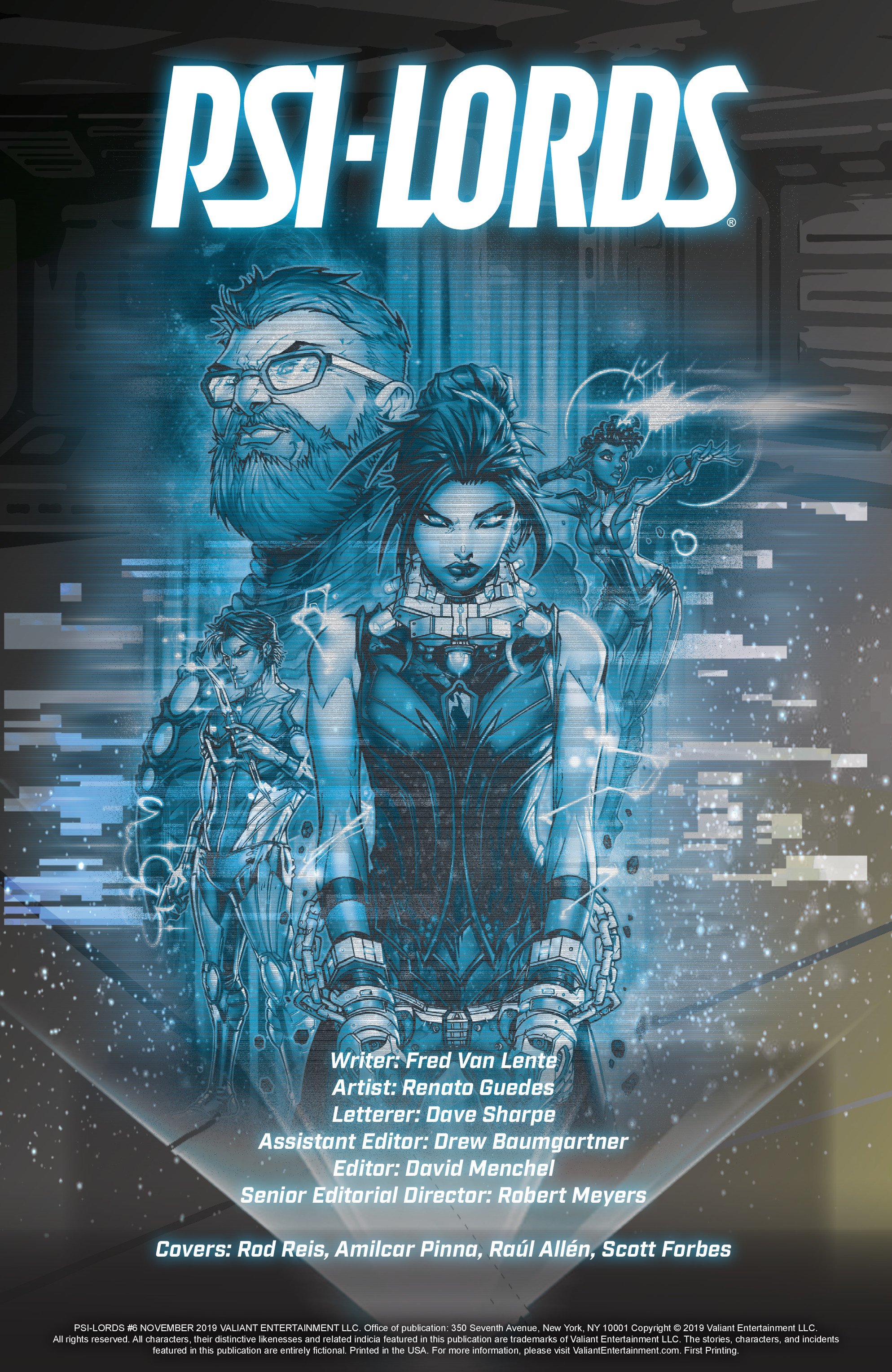 Read online Psi-Lords (2019) comic -  Issue #6 - 2