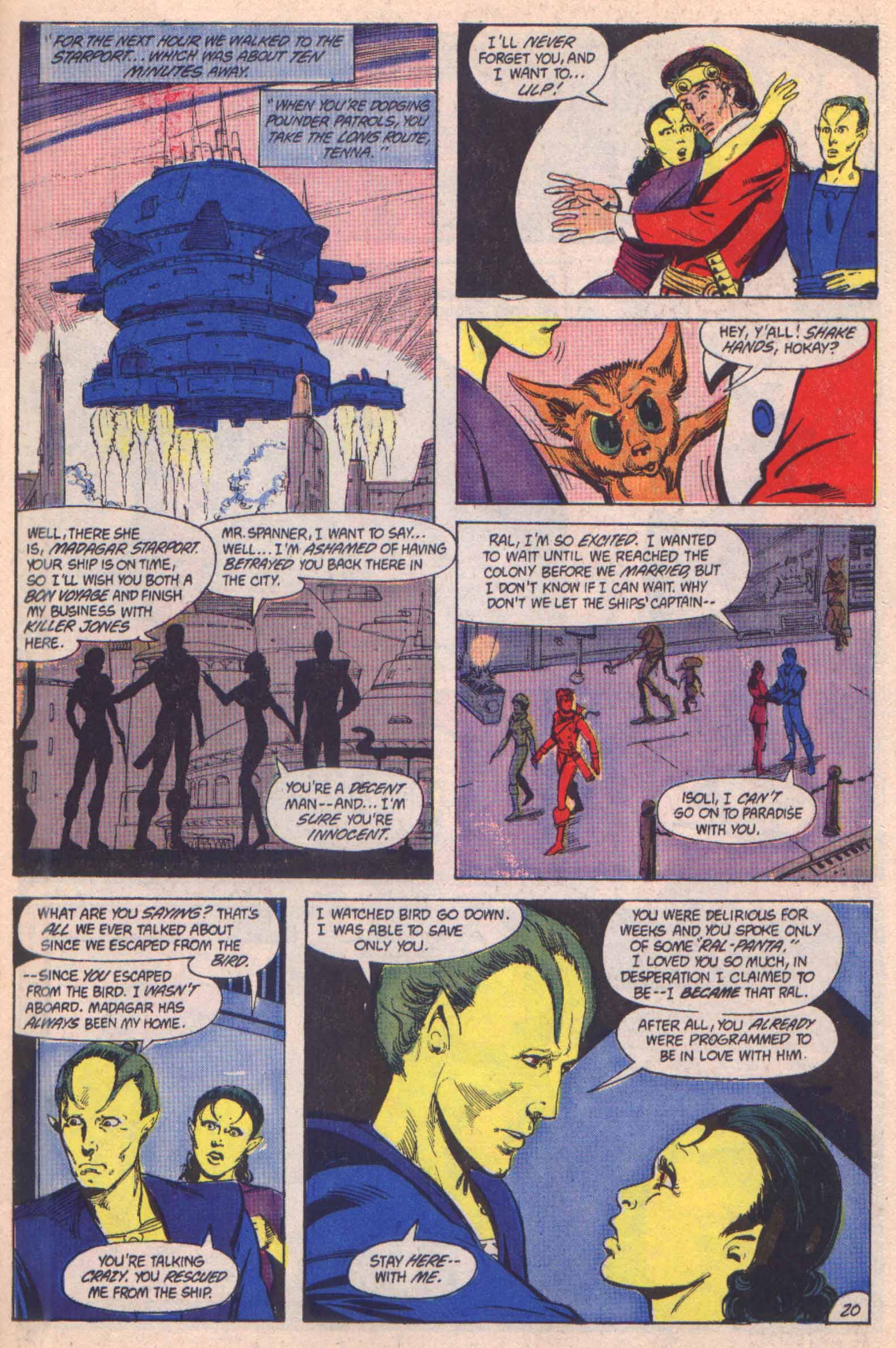 Read online Spanner's Galaxy comic -  Issue #2 - 21