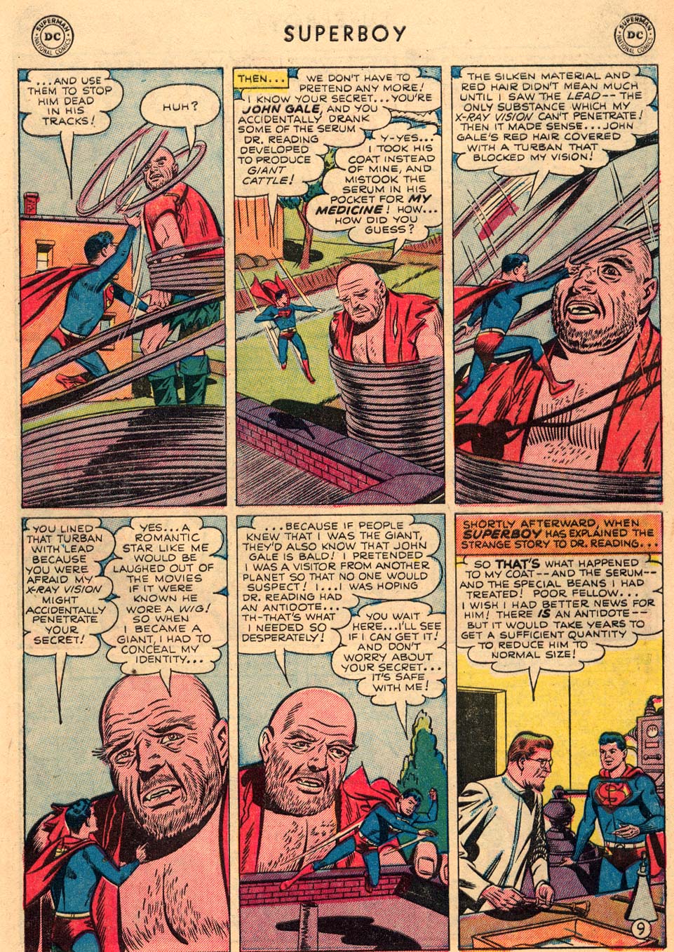 Read online Superboy (1949) comic -  Issue #21 - 10