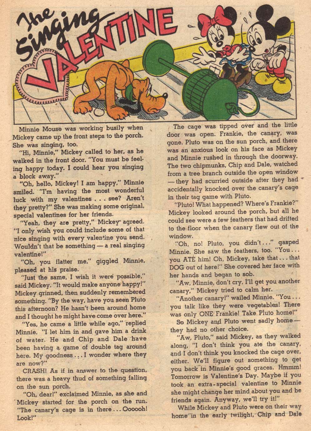 Read online Walt Disney's Comics and Stories comic -  Issue #162 - 34