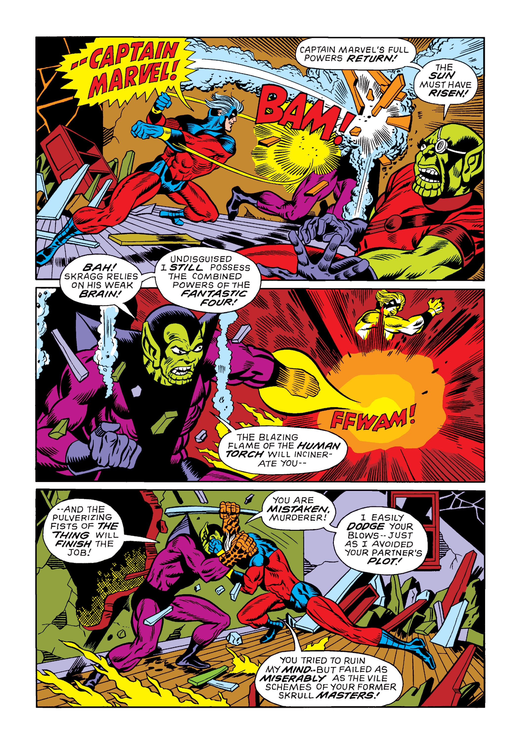 Read online Marvel Masterworks: Captain Marvel comic -  Issue # TPB 3 (Part 2) - 6