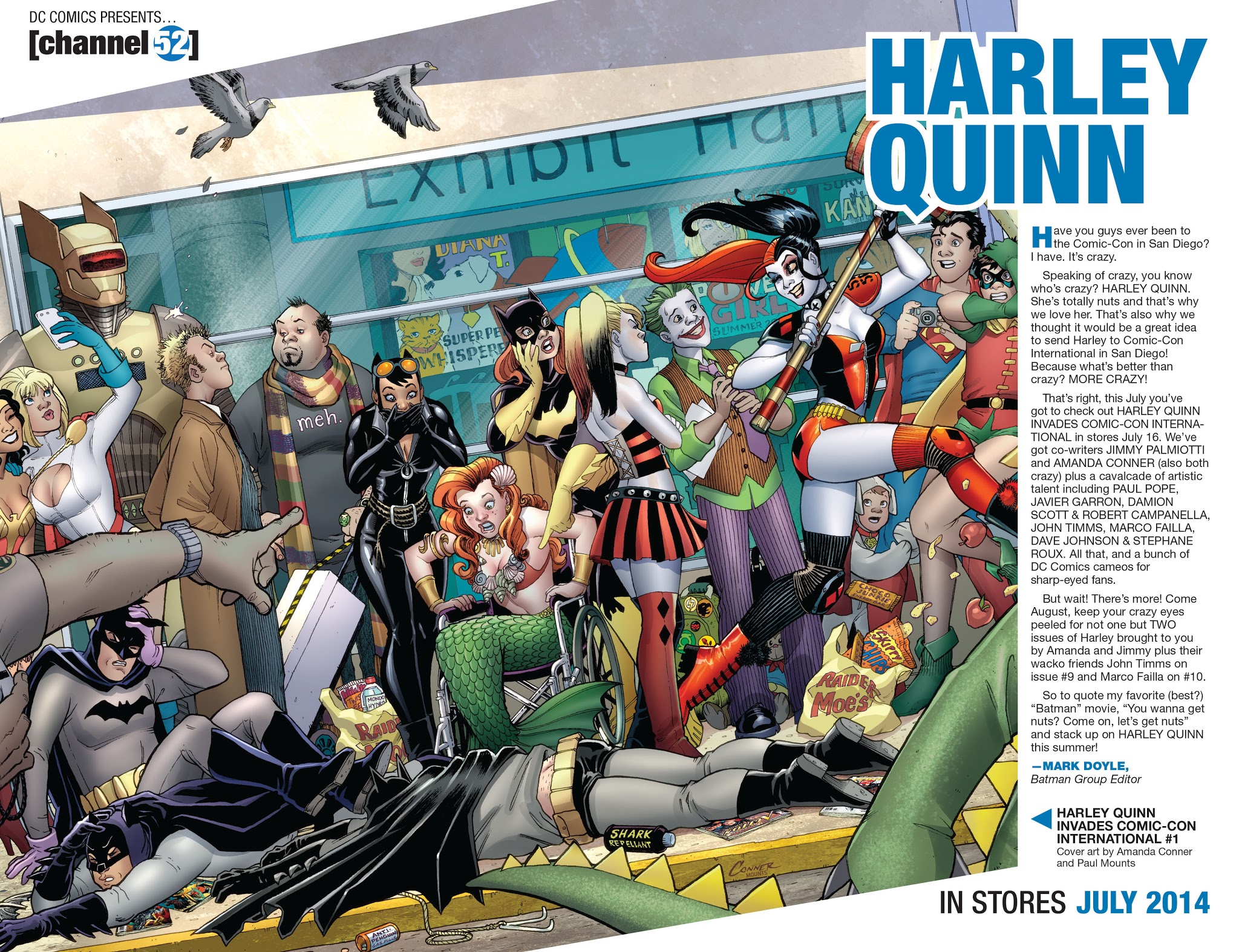 Read online Harley Quinn Invades Comic-Con International: San Diego comic -  Issue # Full - 39