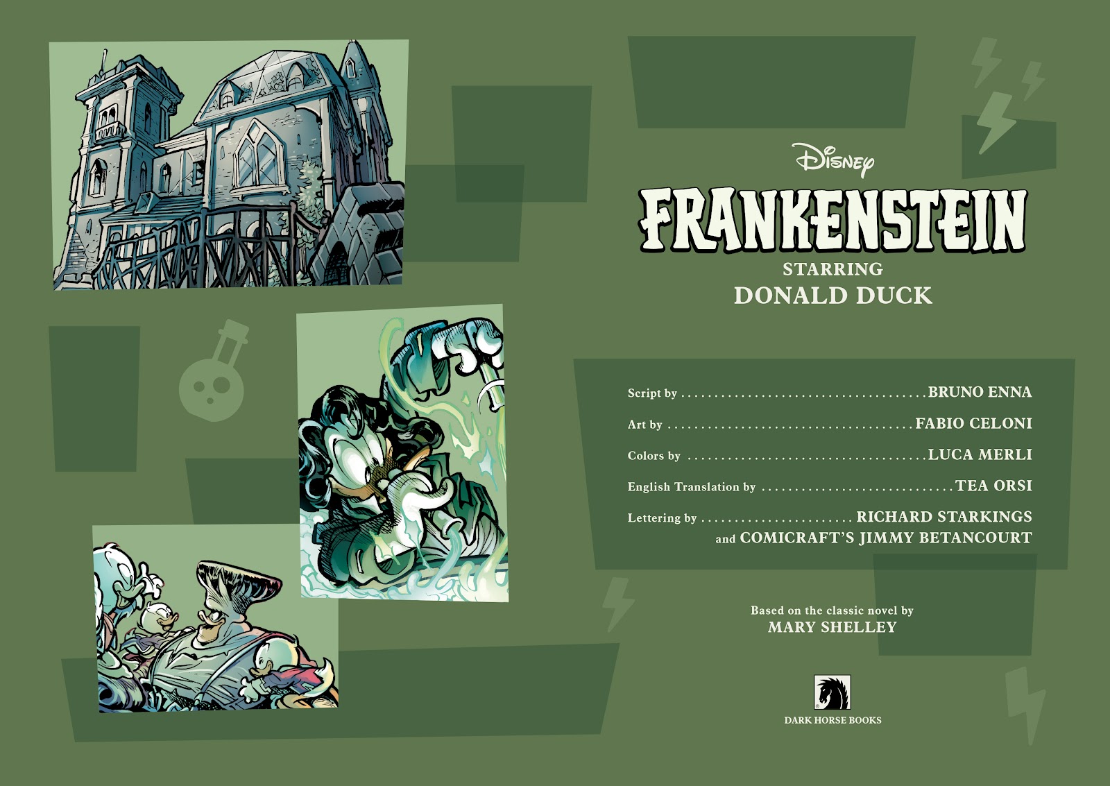 Disney Frankenstein, Starring Donald Duck issue TPB - Page 3