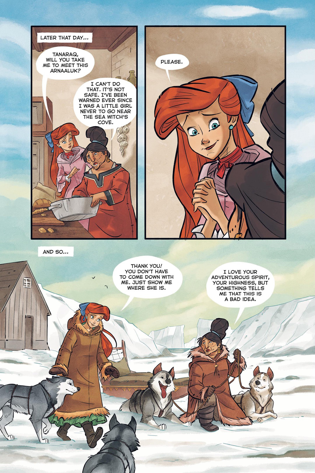 Read online Ariel and the Curse of the Sea Witches comic -  Issue # TPB - 24